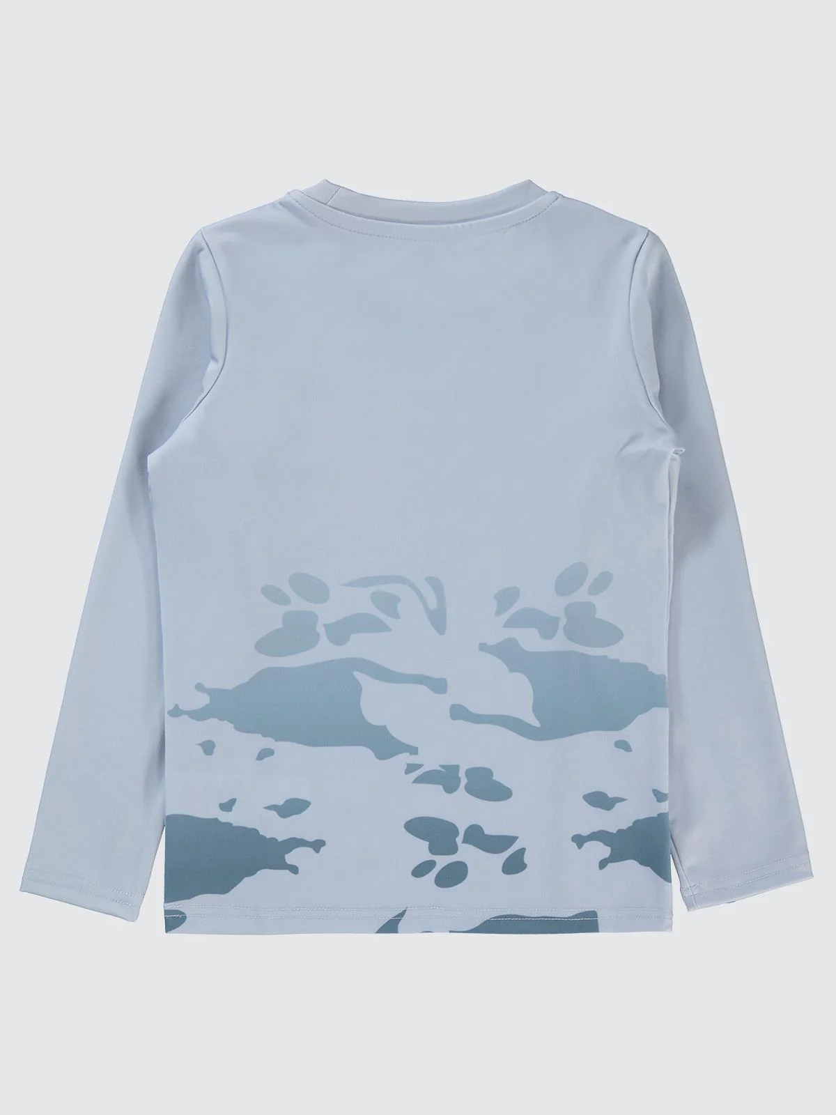 Civil Boys Kamuflaj Desen Baskılı 6-9 Yaş Sweatshirt - Gri - Image 4