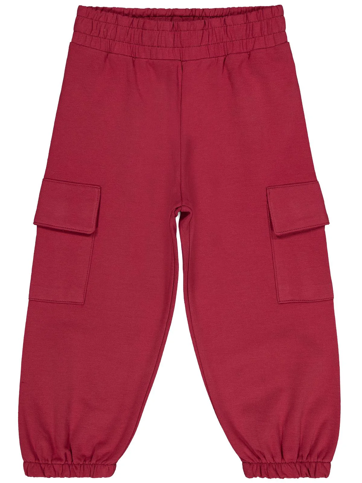 Civil Boys Kargo Cepli 2-5 Yaş Eşofman Alt - Bordo