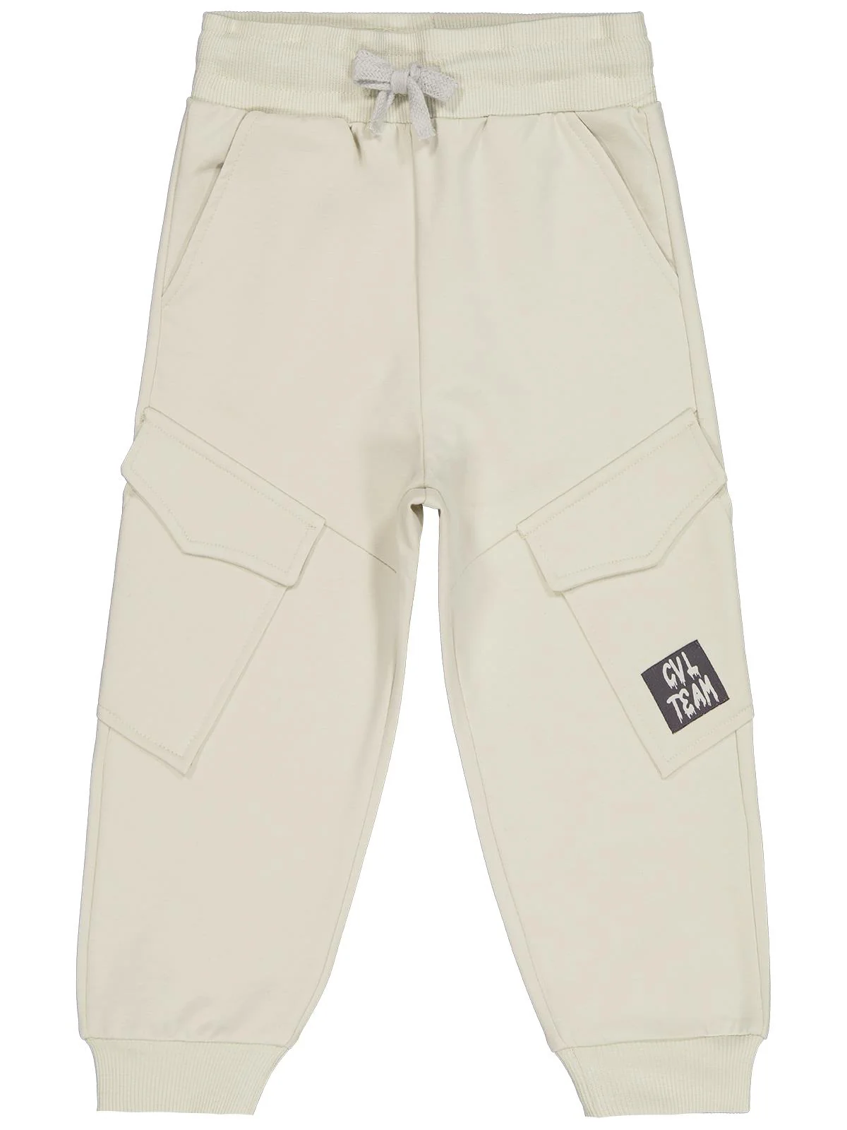 Civil Boys Kargo Cepli Etiketli 2-5 Yaş Eşofman Altı - Bej