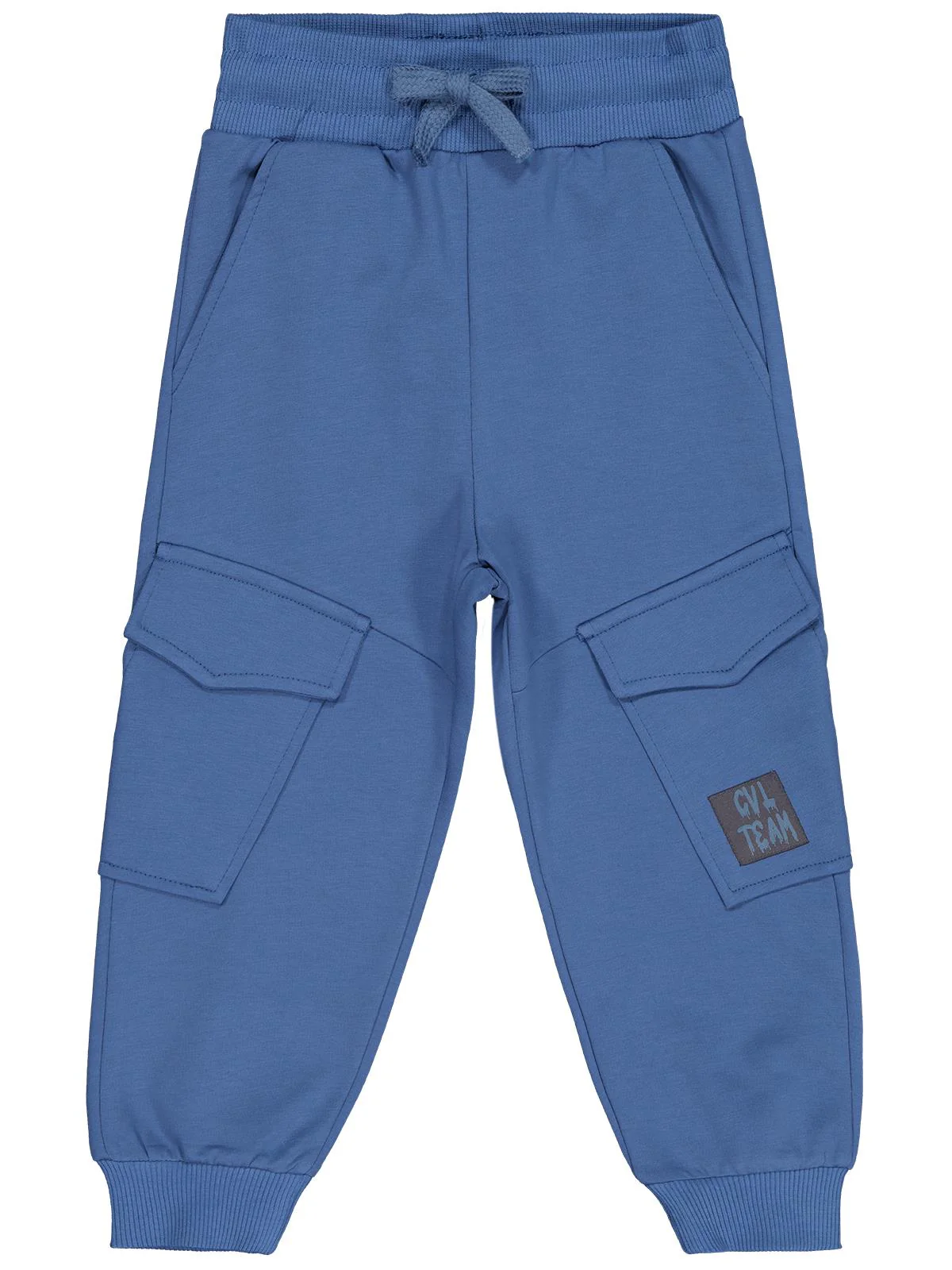 Civil Boys Kargo Cepli Etiketli 2-5 Yaş Eşofman Altı - Mavi
