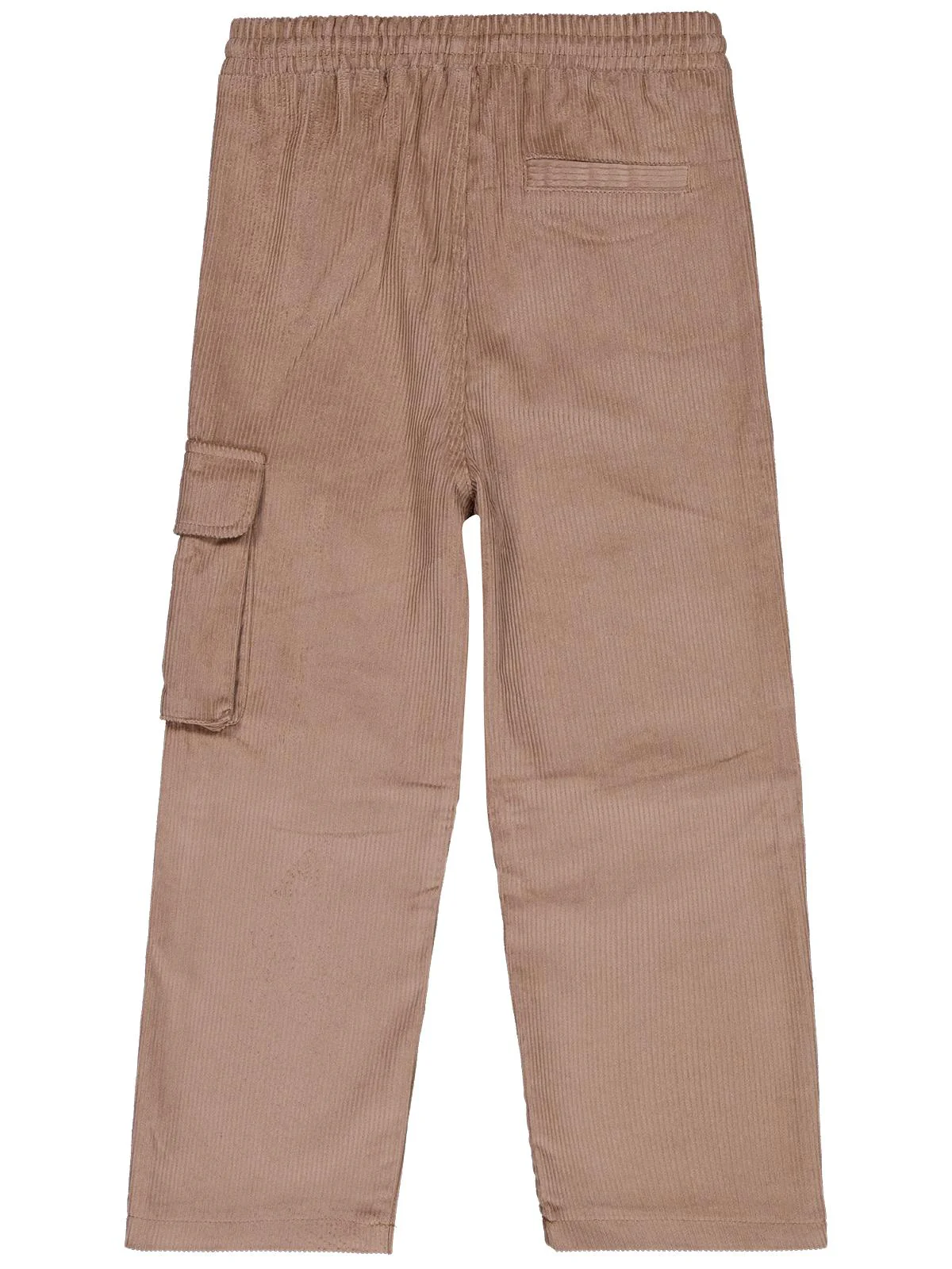 Civil Boys Kargo Cepli Kadife 6-9 Yaş Pantolon - Bej - Image 5