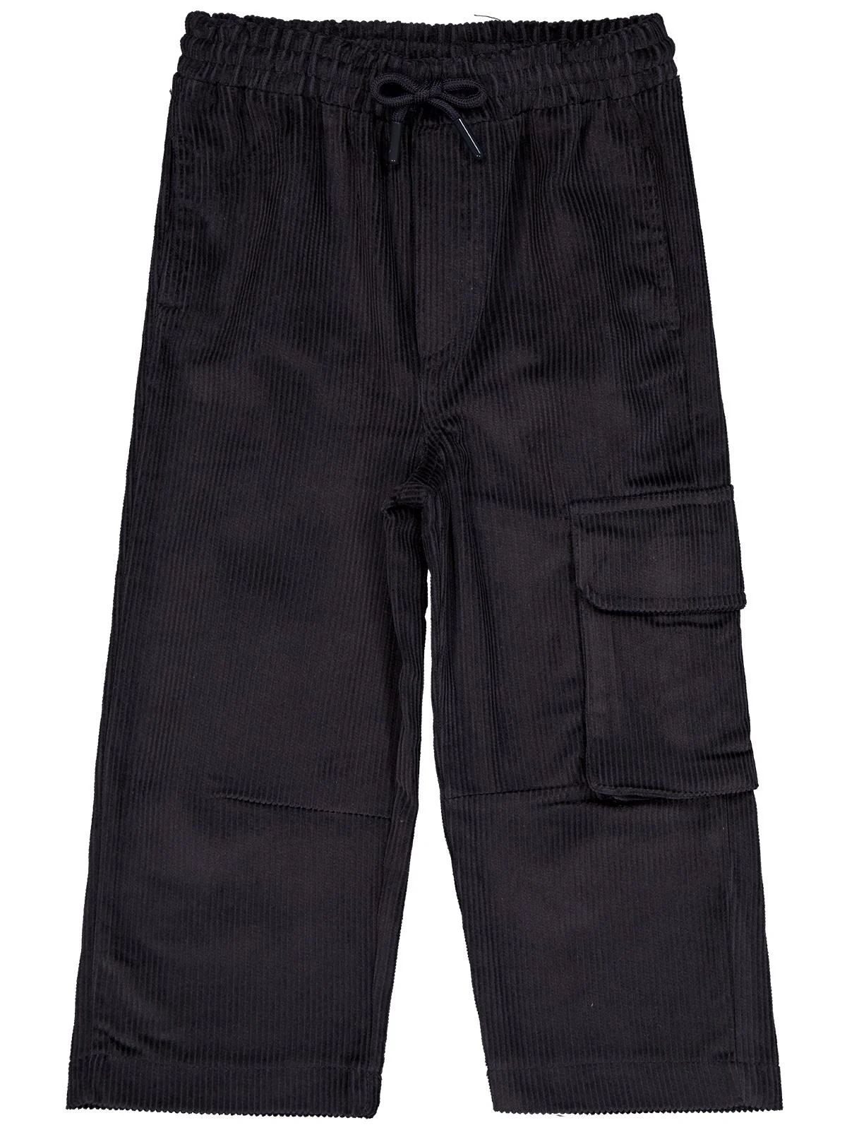 Civil Boys Kargo Cepli Kadife 6-9 Yaş Pantolon - Gri - Image 5