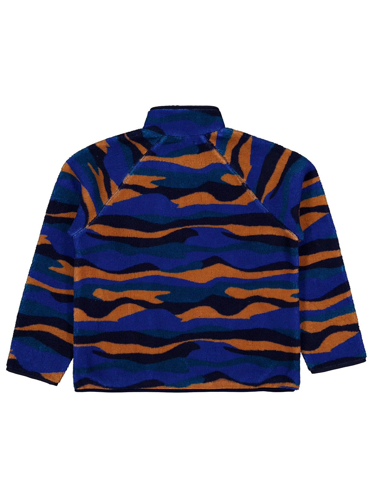 Civil Boys Karışık Dalga Desenli 10-13 Yaş Sweatshirt - Mavi - Image 2