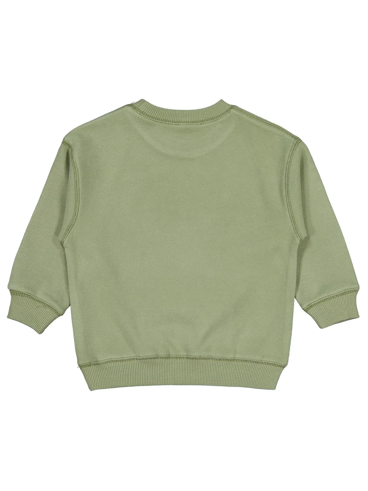 Civil Boys Karyoka Dikişli 2-5 Yaş Sweatshirt - Haki - Image 2