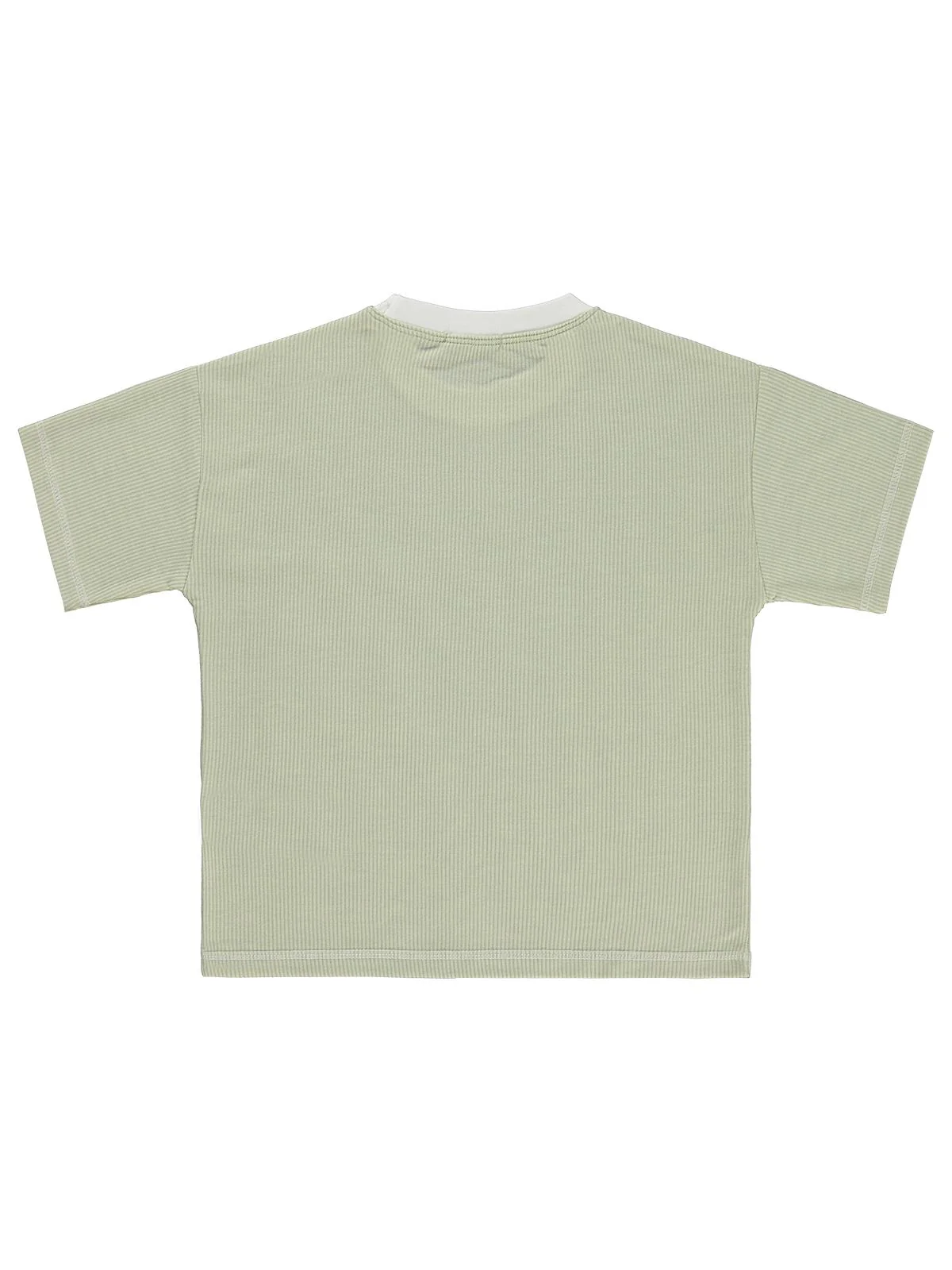 Civil Boys Karyoka Dikişli Cepli 6-9 Yaş Tişört - Yeşil - Image 2