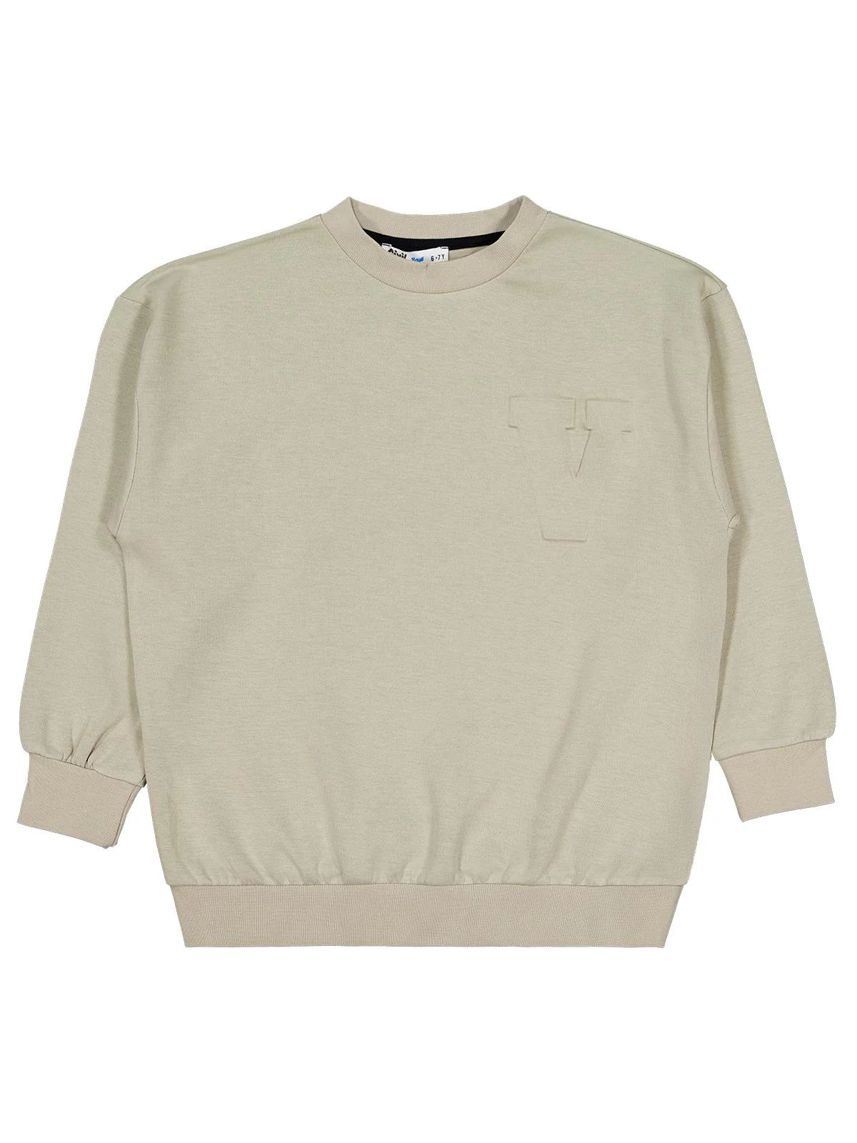 Civil Boys Lets Play Konsol Baskılı 10-13 Yaş Sweatshirt - Bej - Image 2