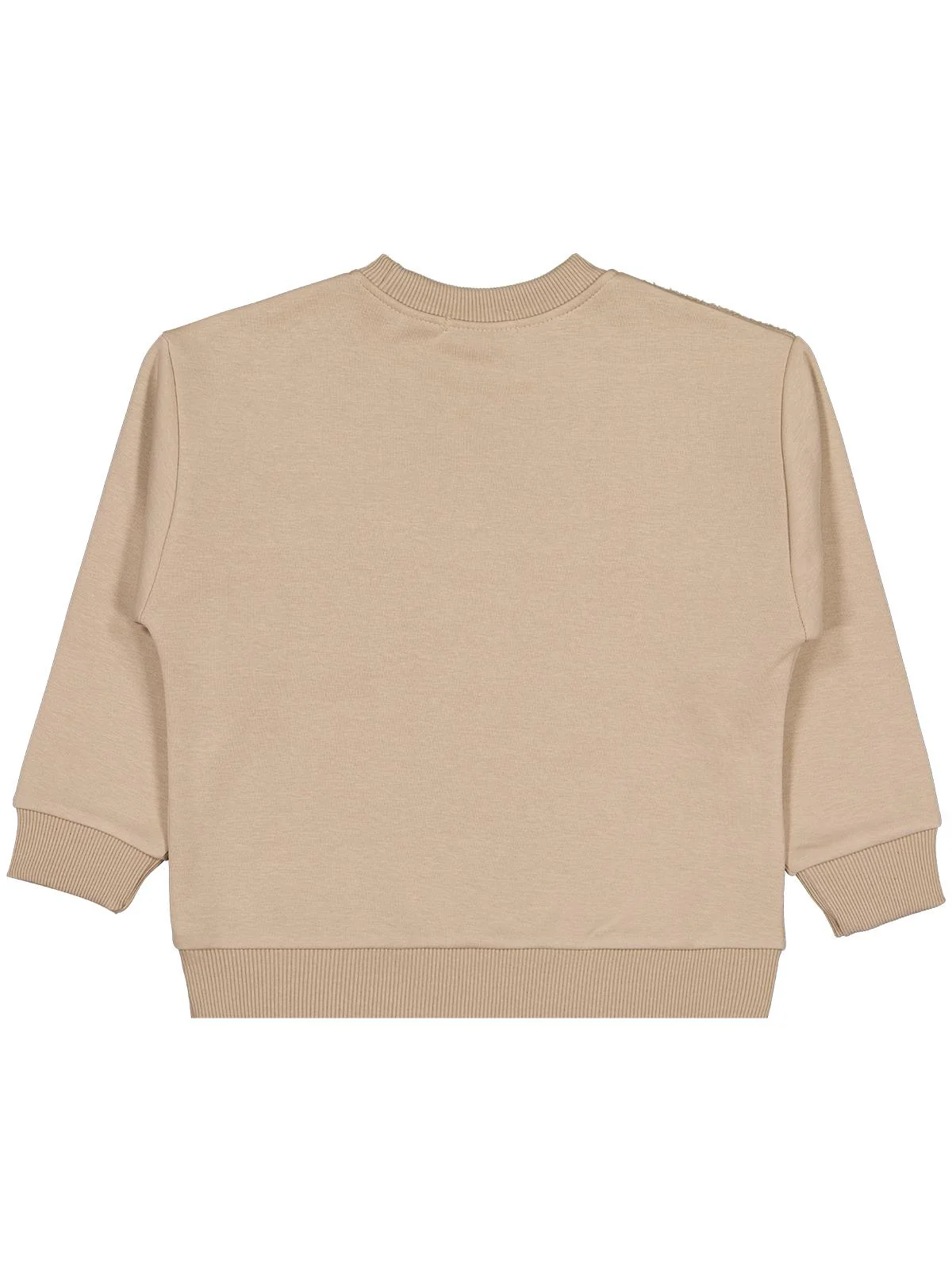 Civil Boys Peluş Garnili 2-5 Yaş Sweatshirt - Kahverengi - Image 4