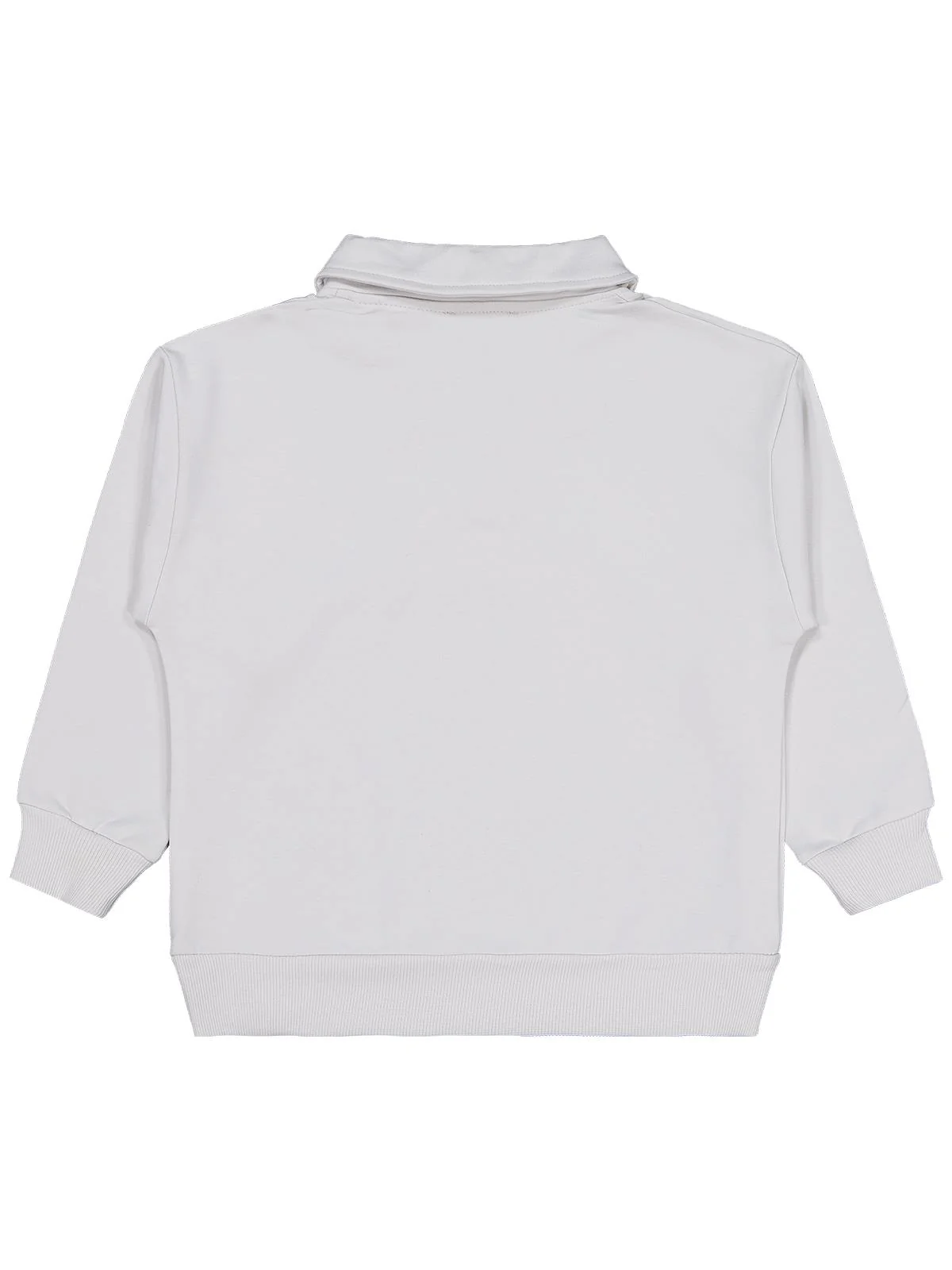 Civil Boys Pola Yaka 10-13 Yaş Sweatshirt - Gri - Image 4