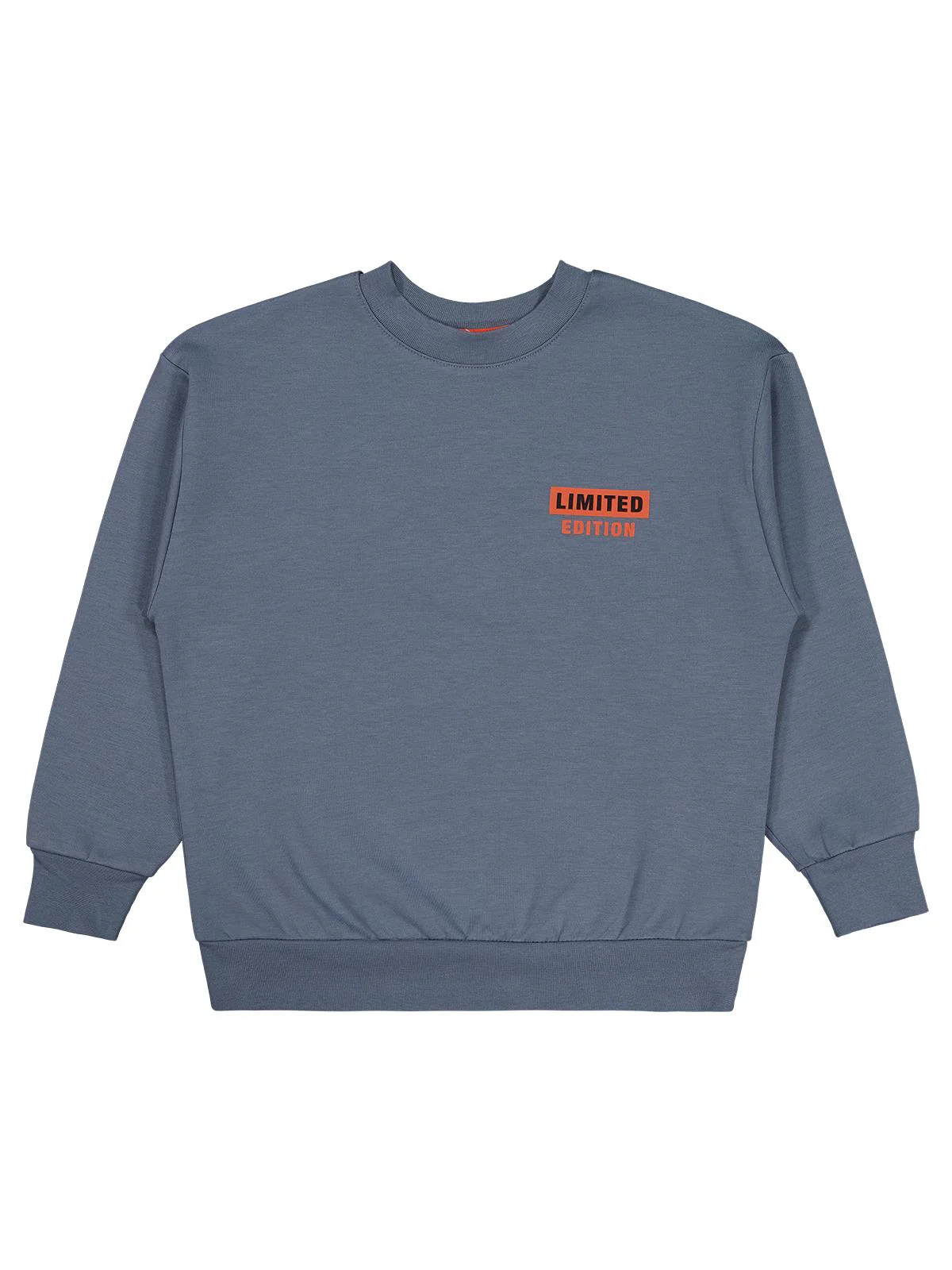 Civil Boys Prıvate Baskılı 10-13 Yaş Sweatshirt - Gri - Image 2