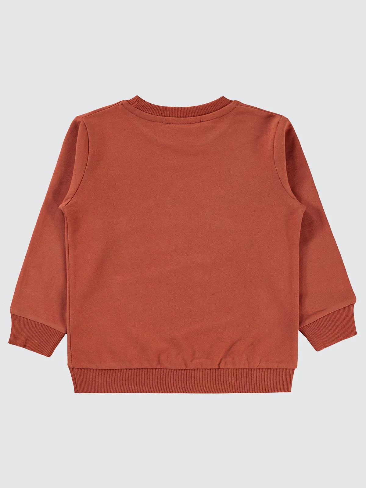 Civil Boys Ready For Baskılı 2-5 Yaş Sweatshirt - Turuncu - Image 2