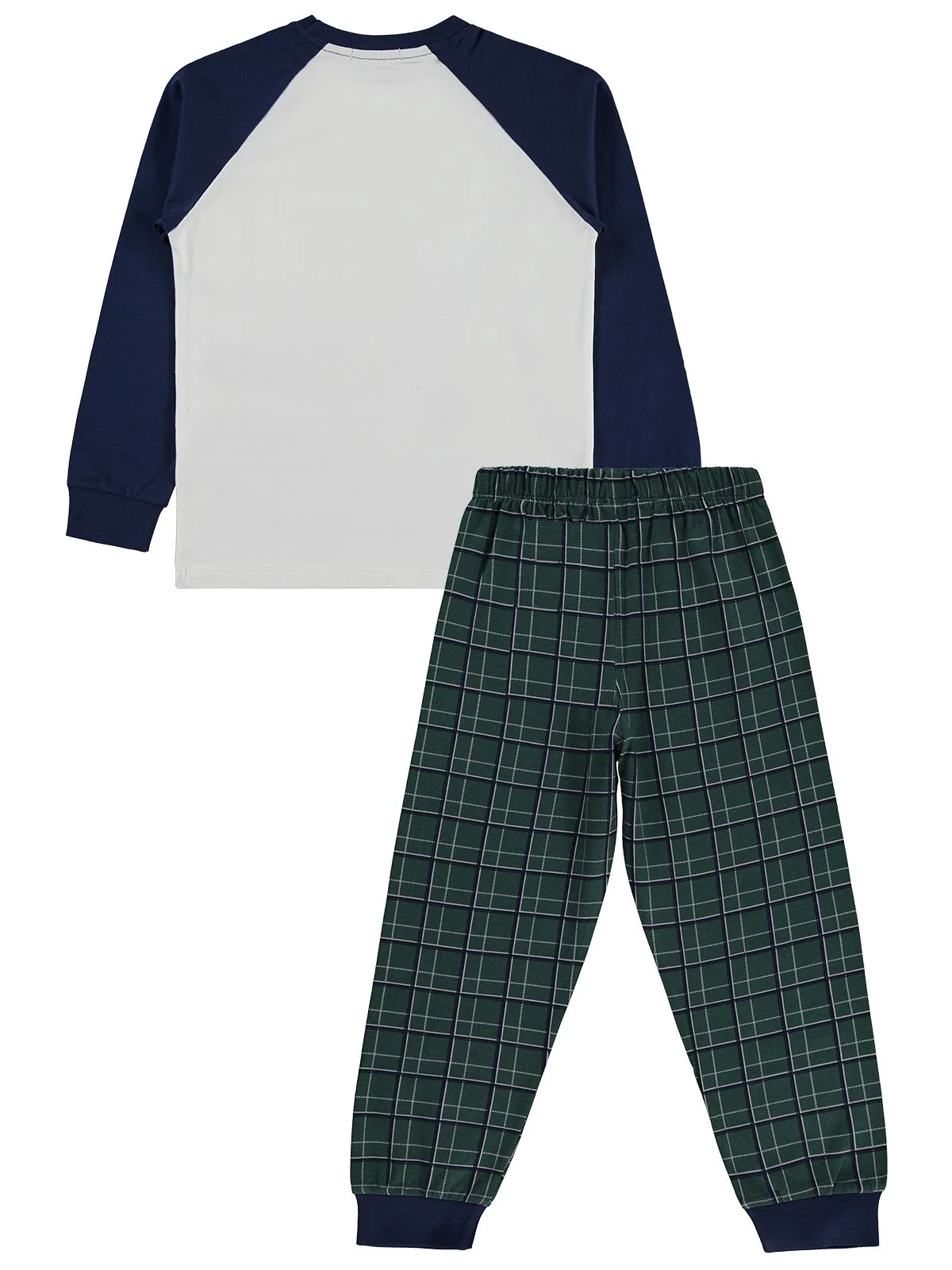 Civil Boys Şapkalı Ayı 6-9 Yaş Pijama Takımı - Lacivert - Image 3