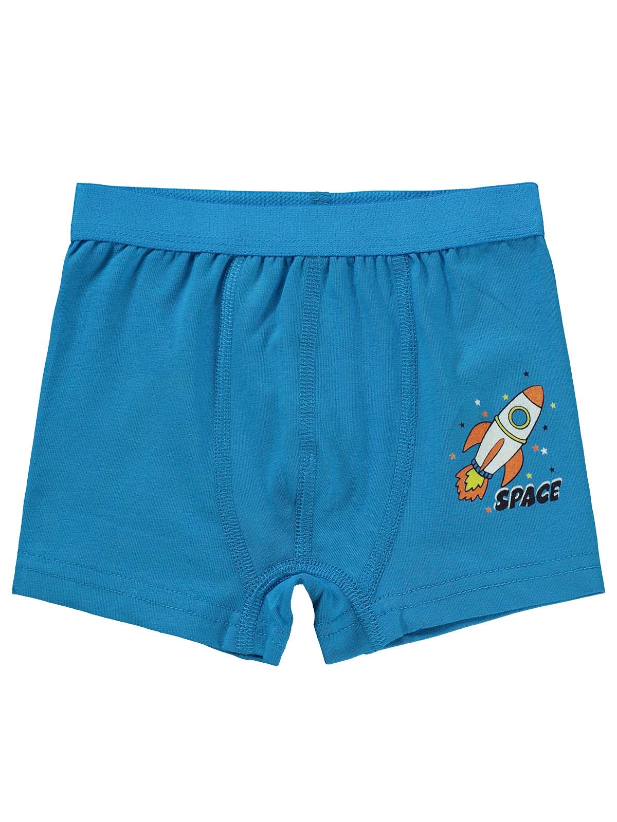 Civil Boys Space  2-10 Yaş 2'li Boxer Set - Image 7