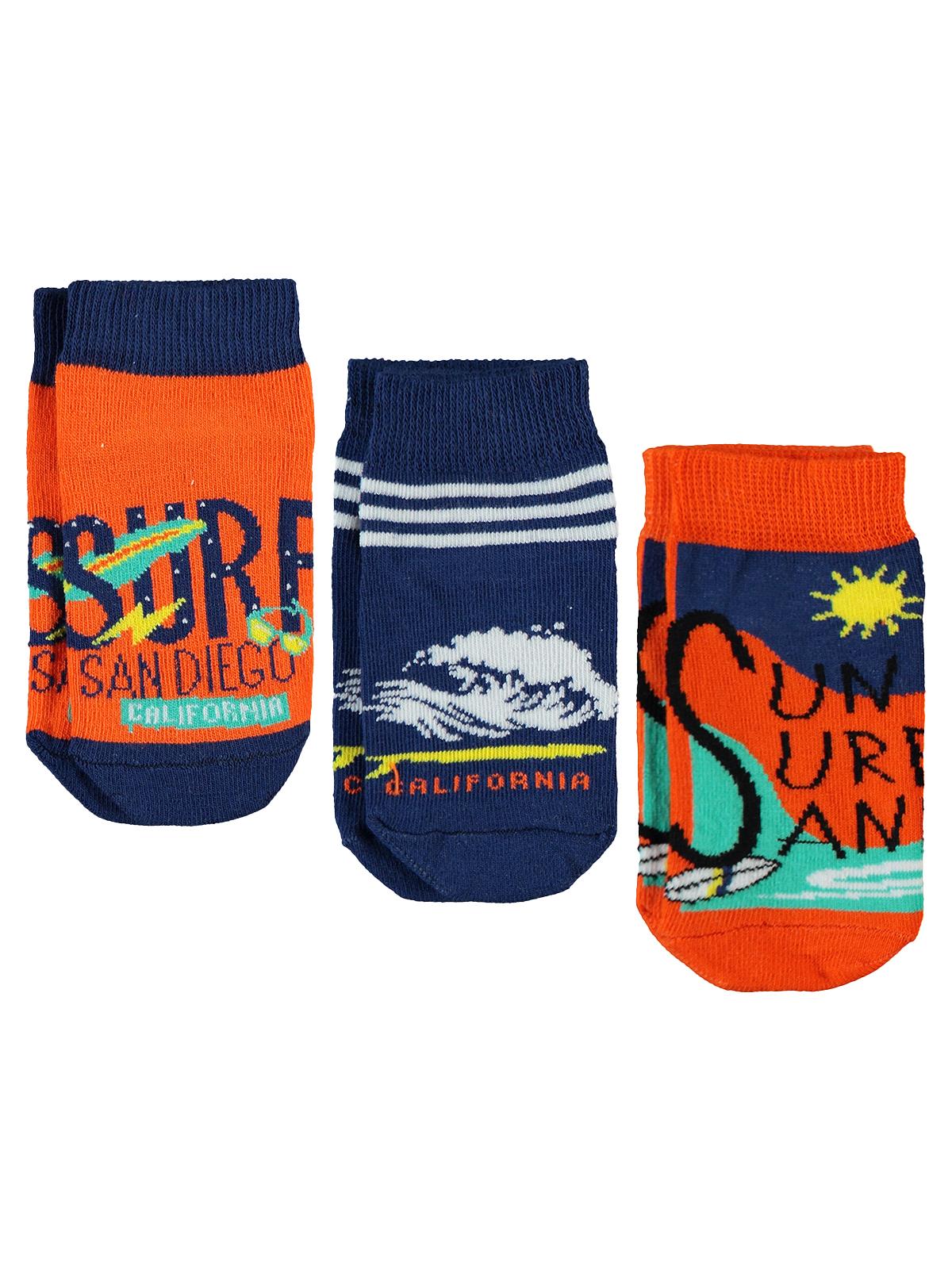 Civil Boys Surf 3'lü 2-12 Yaş Erkek Patik Çorap - Image 2