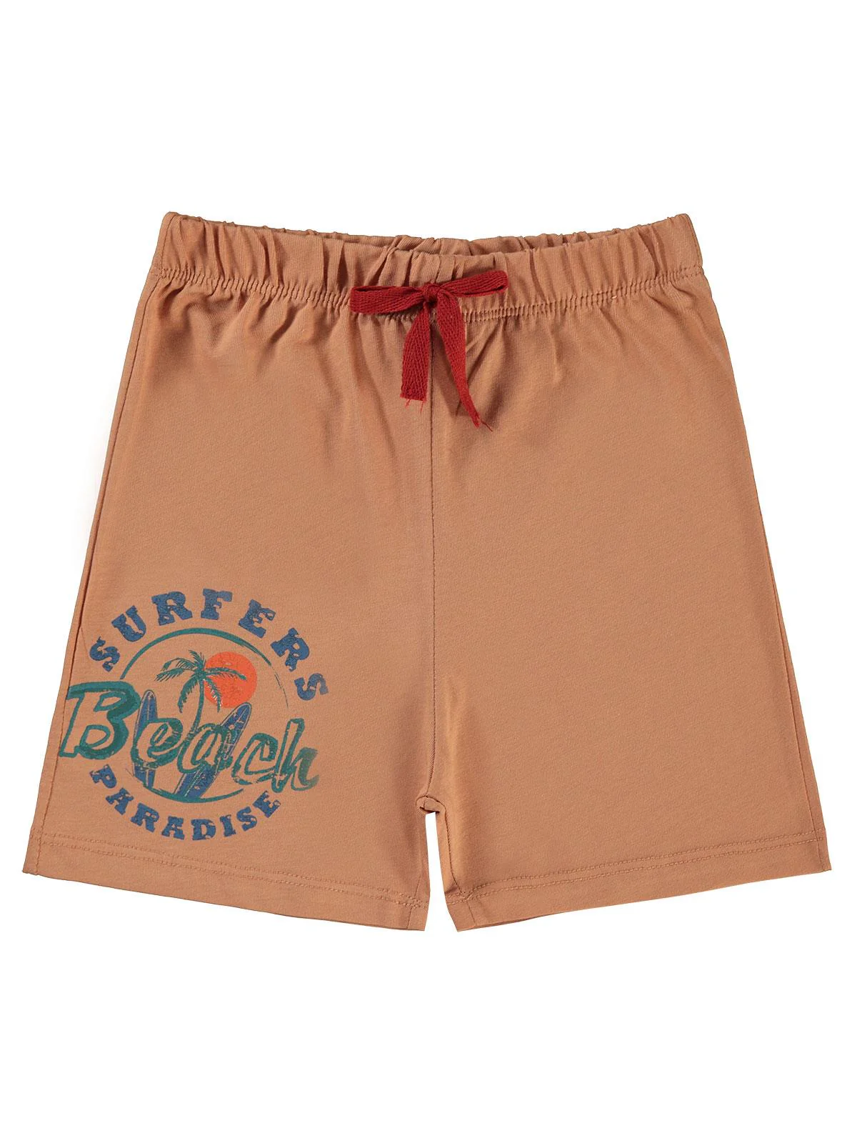 Civil Boys Surfers Beach Baskılı 2-5 Yaş Şort - Turuncu - Image 3