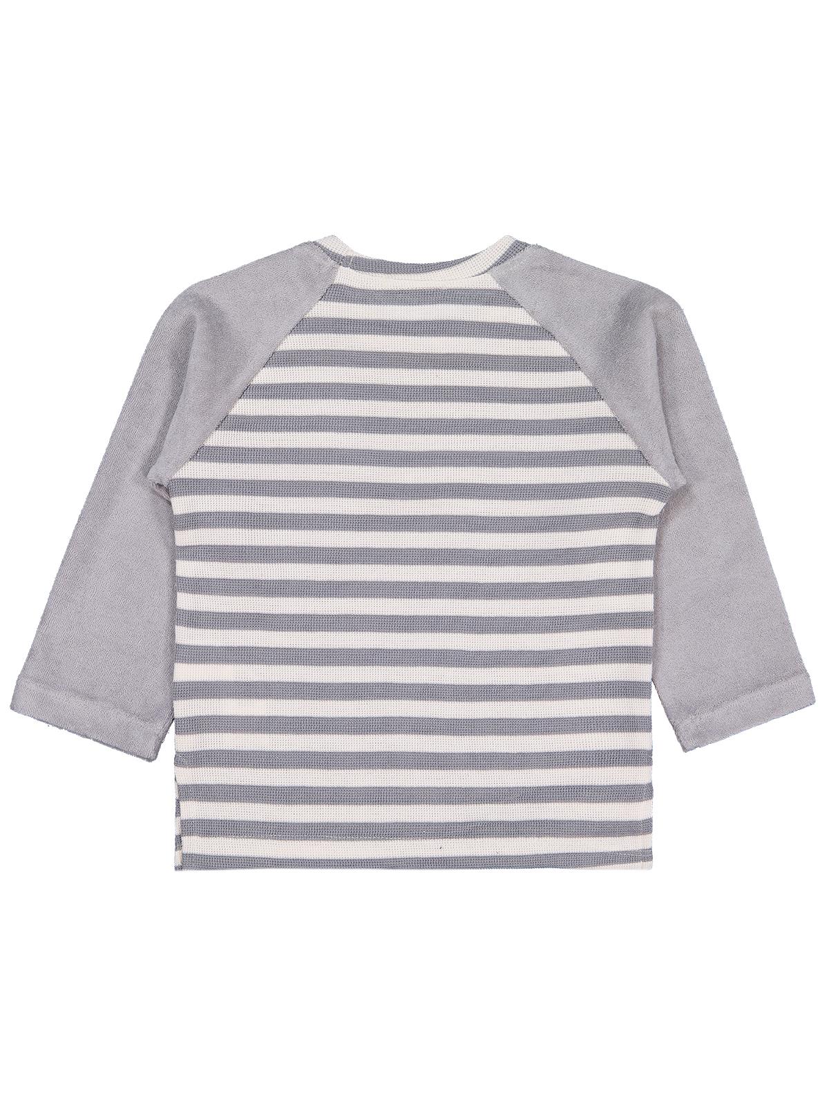 Civil Boys Süs Patlı 2-5 Yaş Sweatshirt - Gri - Image 2