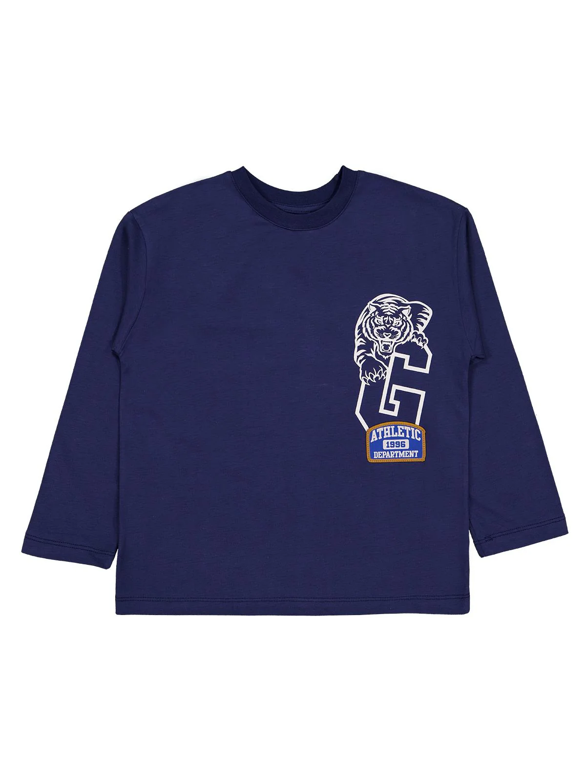 Civil Boys Tiger Baskılı - Etiketli 6-9 Yaş Sweatshirt - Lacivert - Image 5