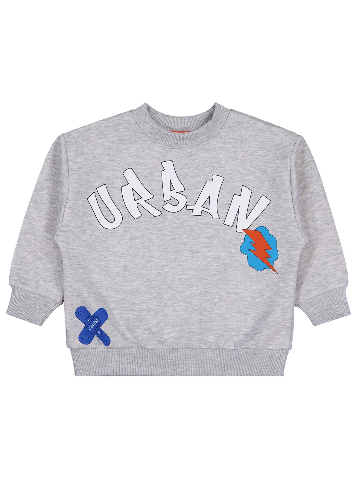 Civil Boys Urban Baskılı 2-5 Yaş Sweatshirt - Gri - Image 2