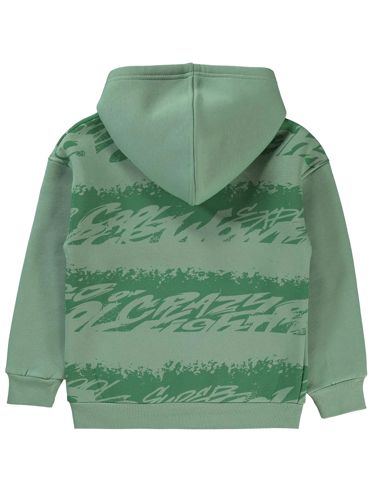 Civil Boys Your Baskılı 6-9 Yaş Sweatshirt - Yeşil - Image 2