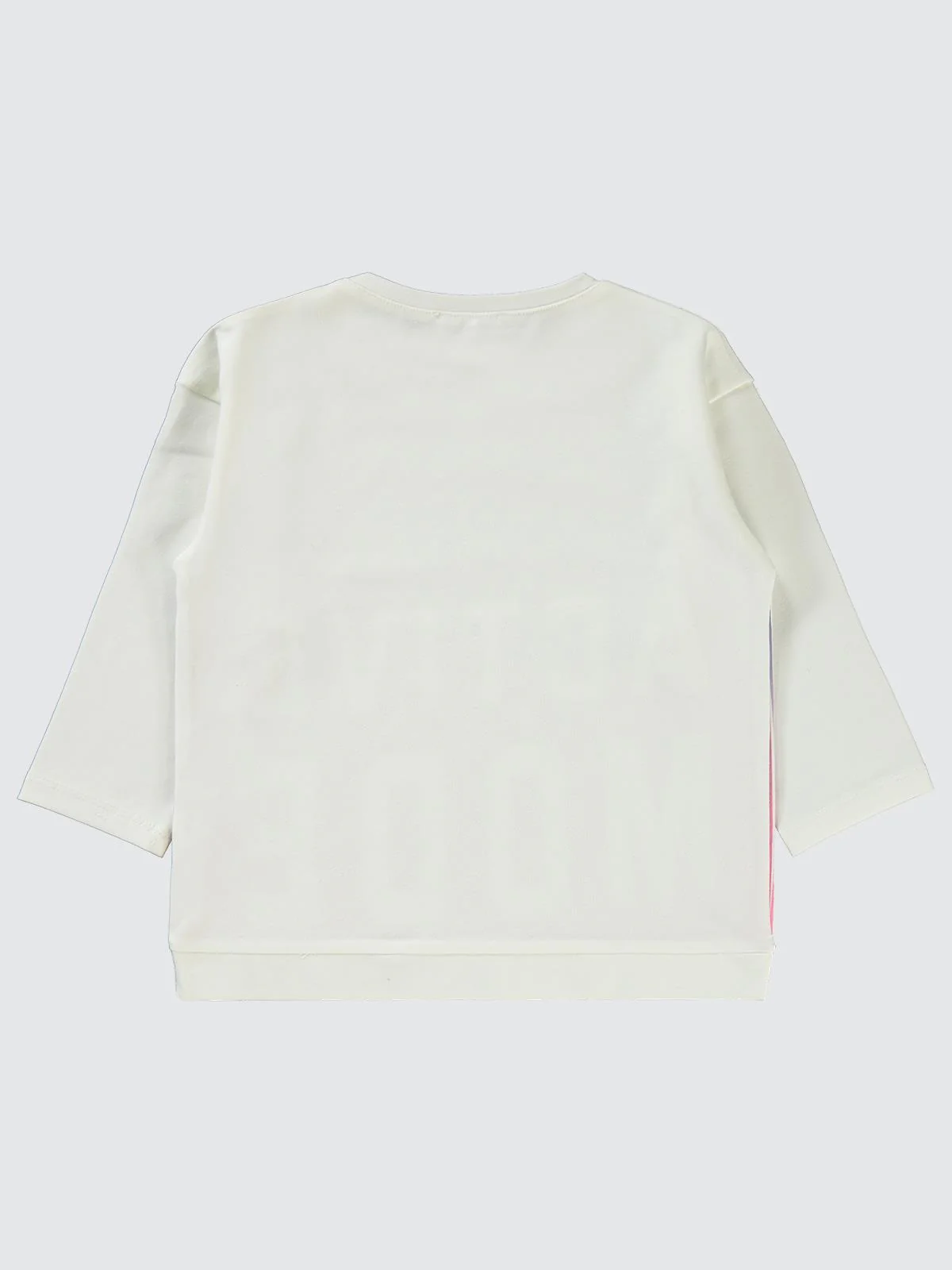 Civil Girls Active Mode Baskılı 2-5 Yaş Sweatshirt - Beyaz - Image 2
