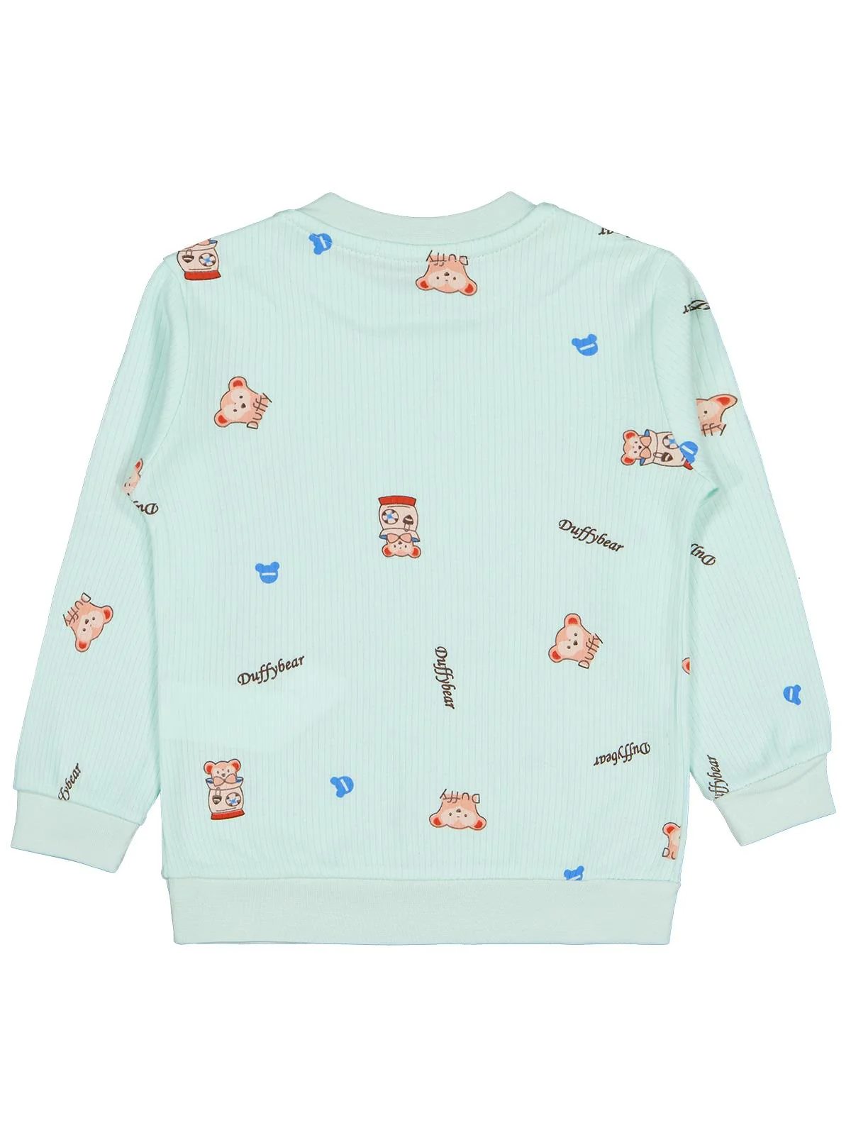 Civil Girls Ayıcık Baskılı 2-5 Yaş Sweatshirt - Yeşil - Image 2