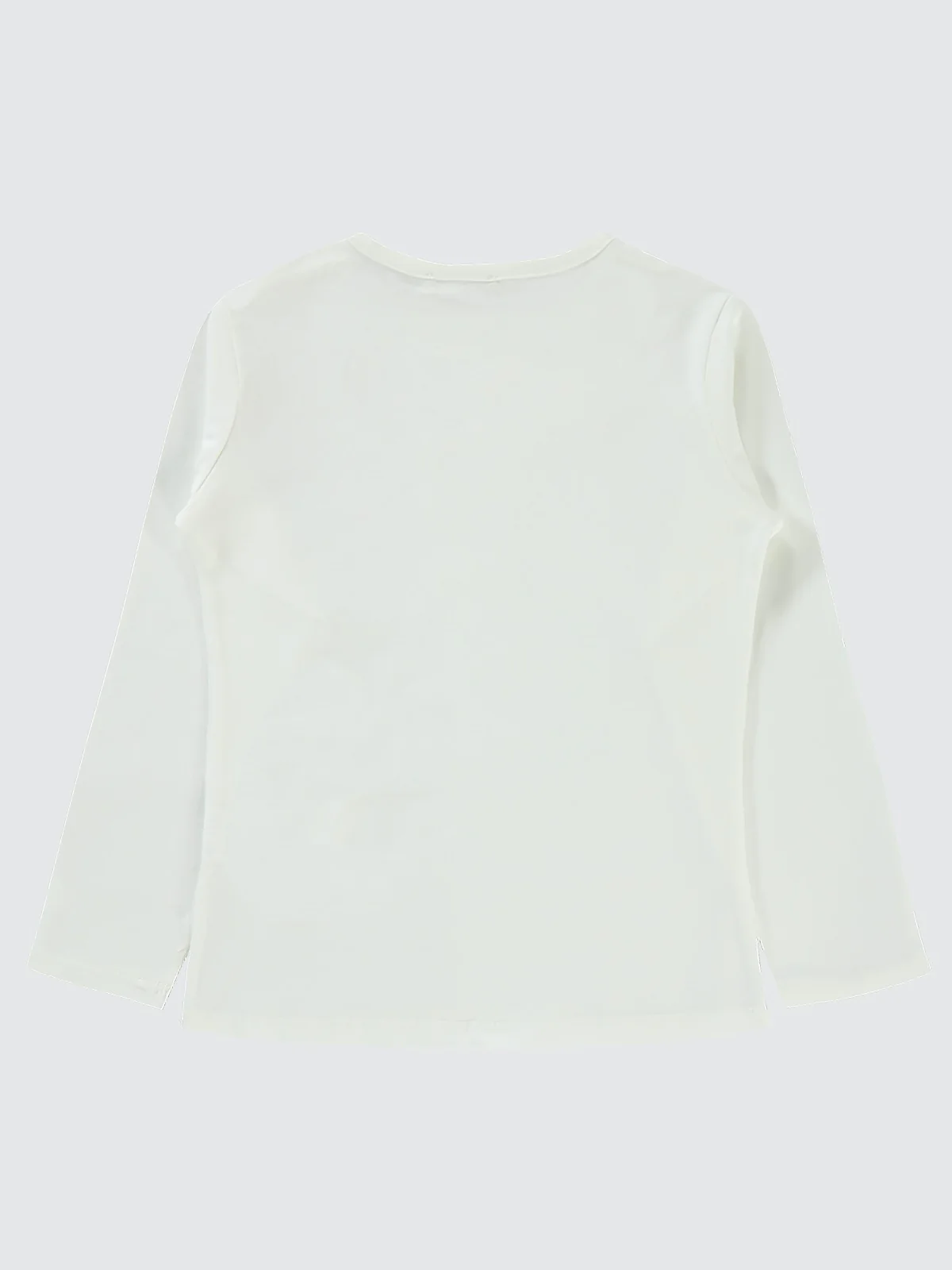 Civil Girls Basic 10-13 Yaş Sweatshirt - Ekru - Image 2