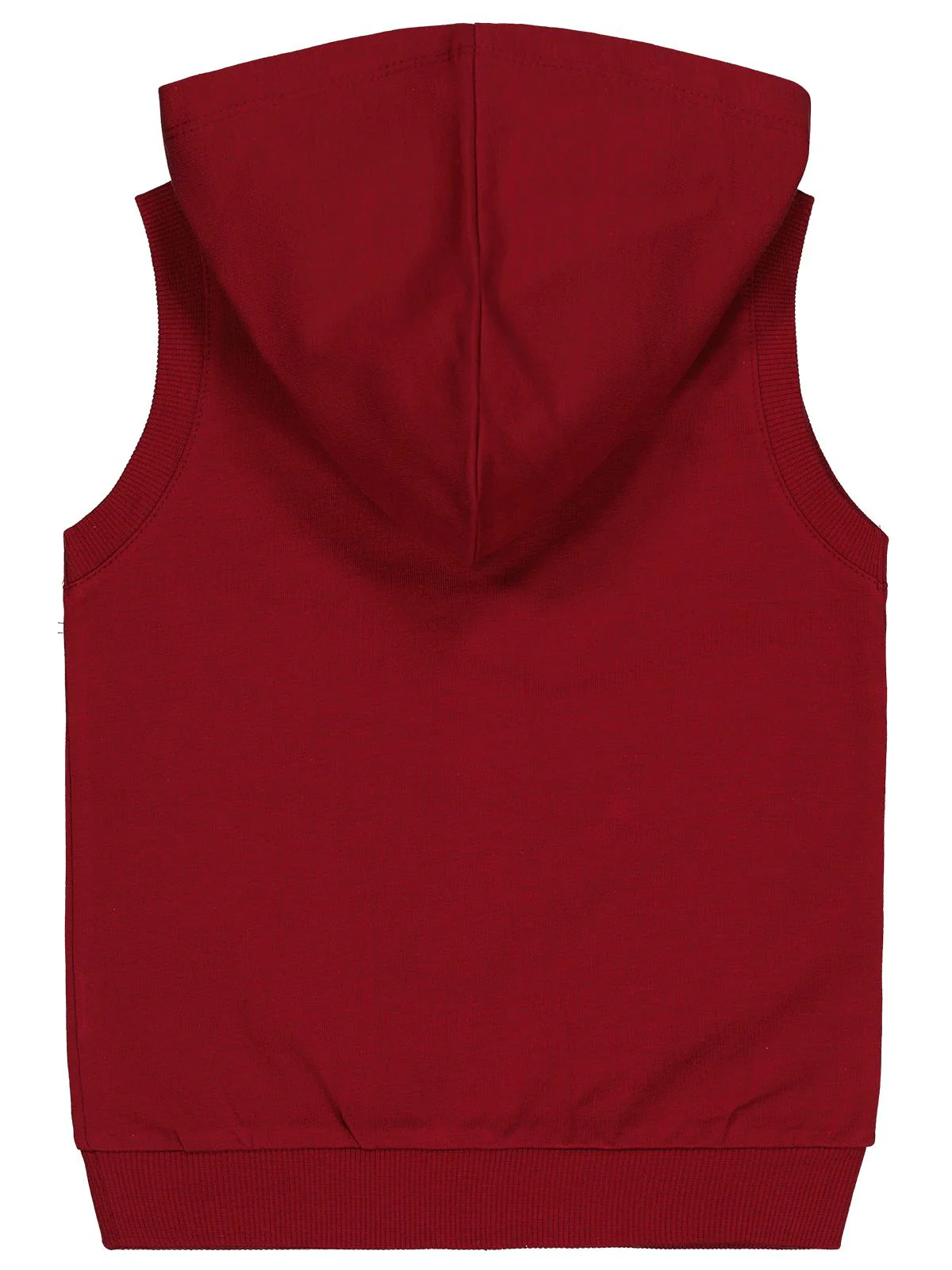 Civil Girls Basic 2-5 Yaş Yelek - Bordo - Image 2