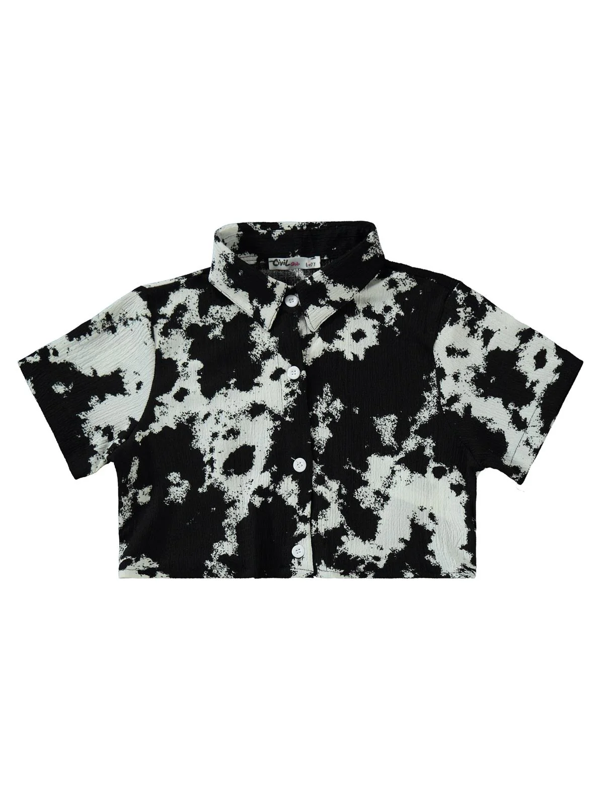 Civil Girls Batik 6-9 Yaş Takım - Siyah - Image 2