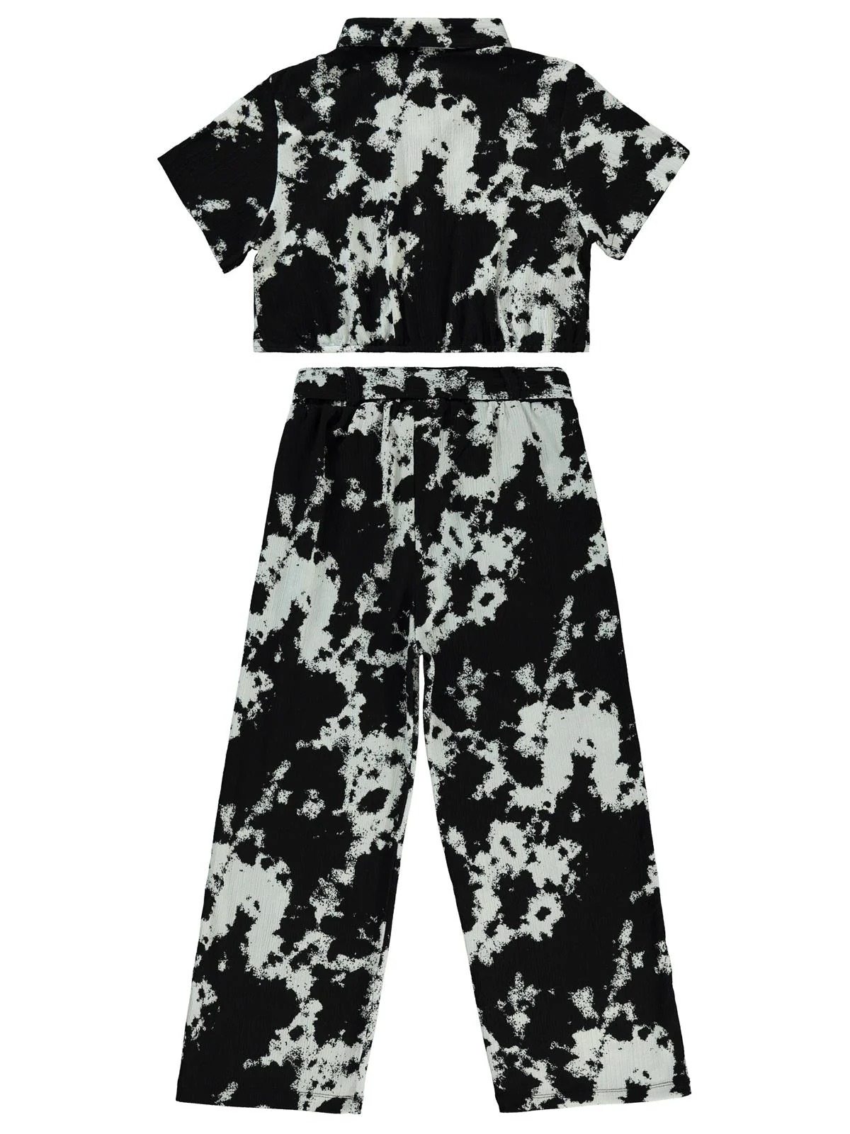Civil Girls Batik 6-9 Yaş Takım - Siyah - Image 3