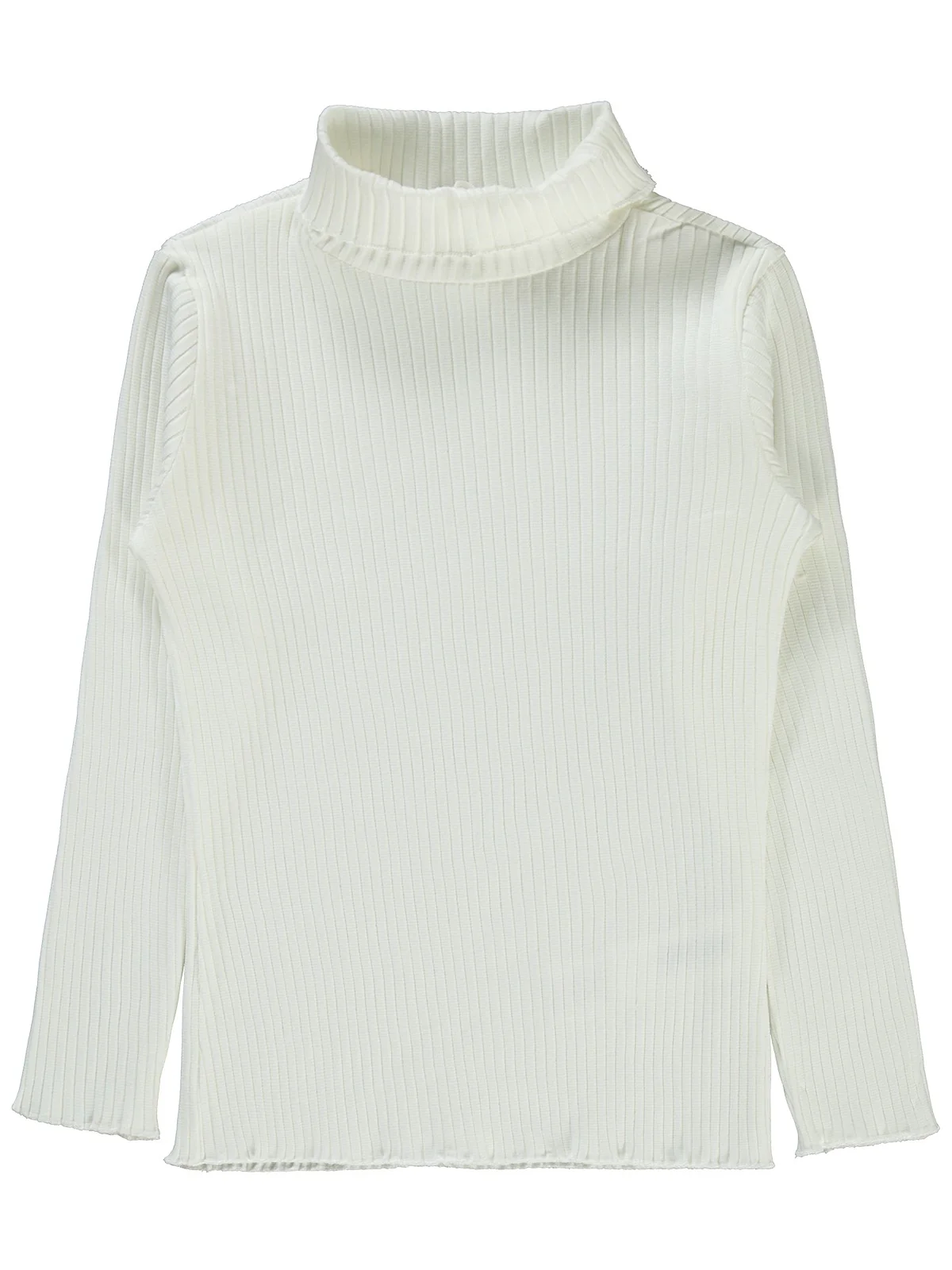 Civil Girls Boğazlı 6-9 Yaş Sweatshirt - Ekru