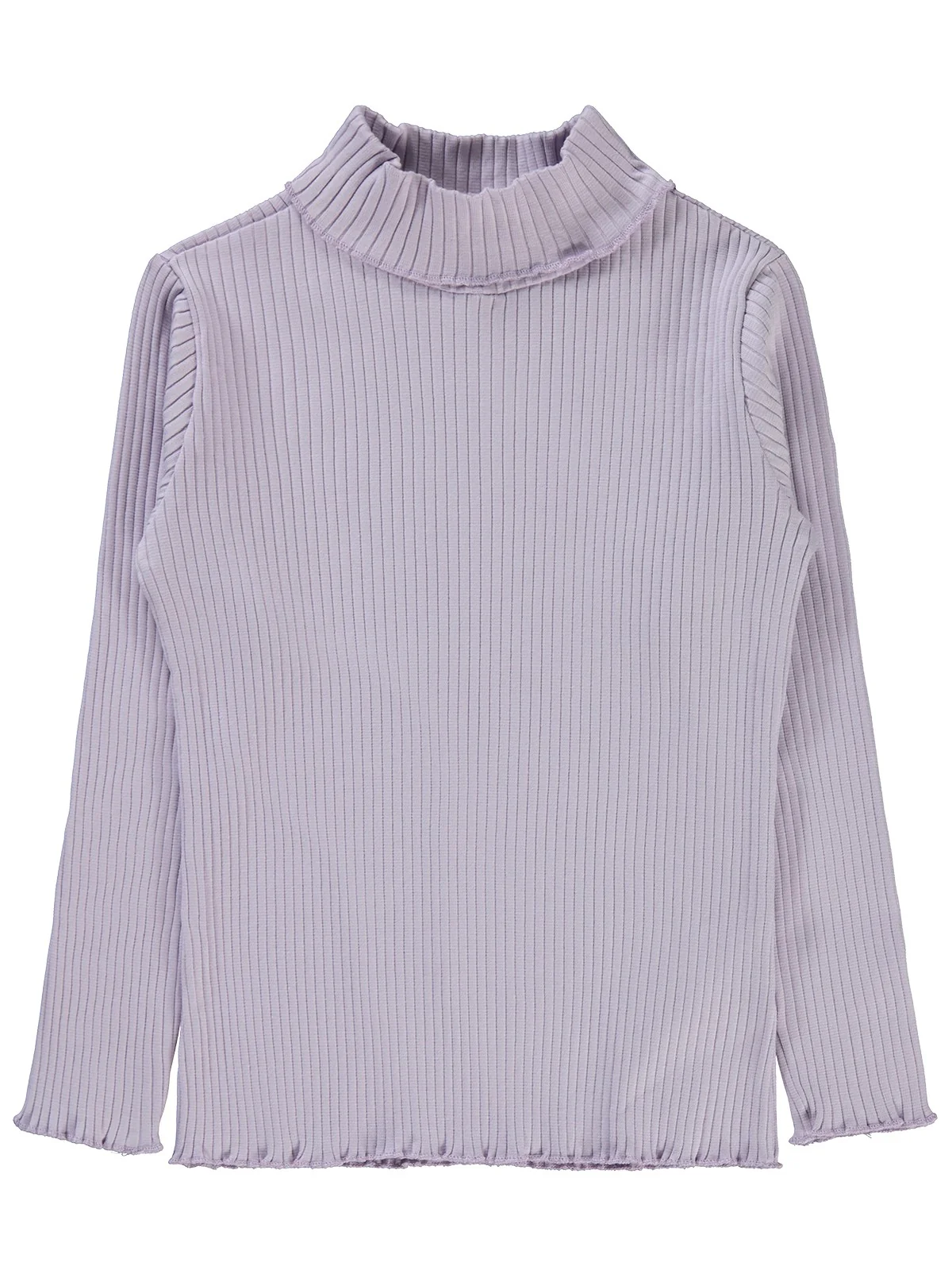 Civil Girls Boğazlı 6-9 Yaş Sweatshirt - Lila