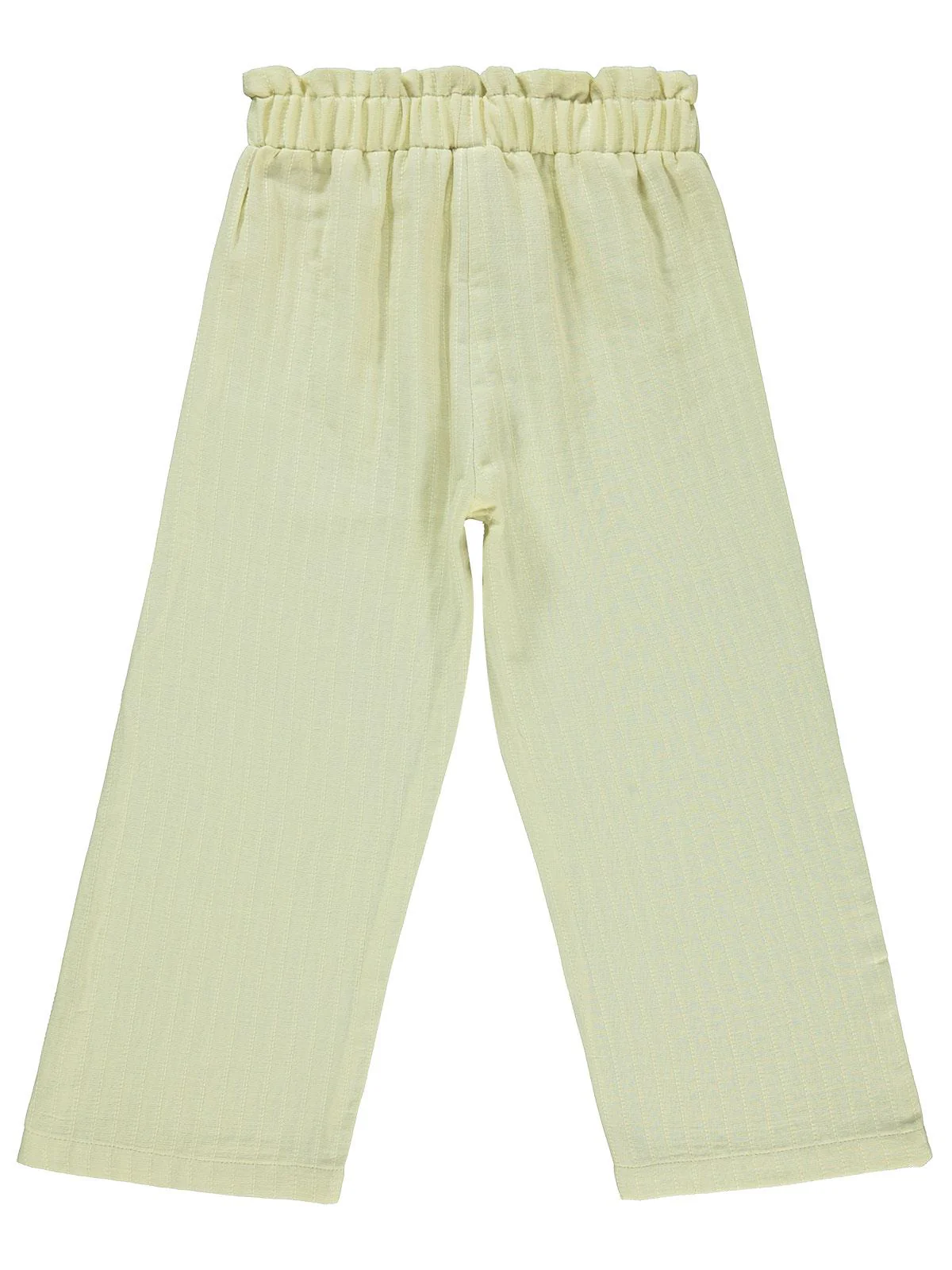 Civil Girls Bol Paça 6-9 Yaş Pantolon - Bej - Image 2