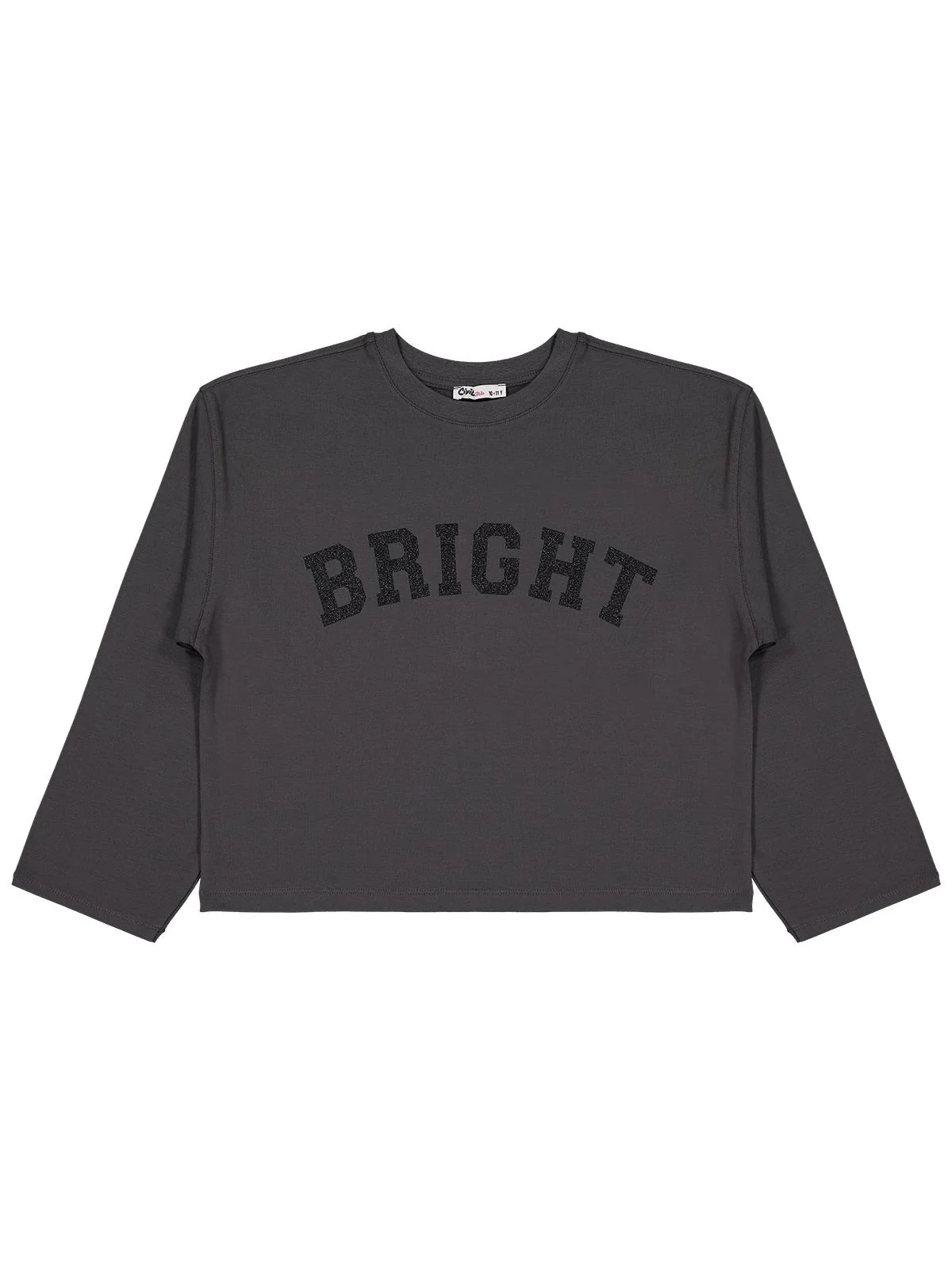 Civil Girls Bright Baskılı 10-13 Yaş Sweatshirt - Gri - Image 3