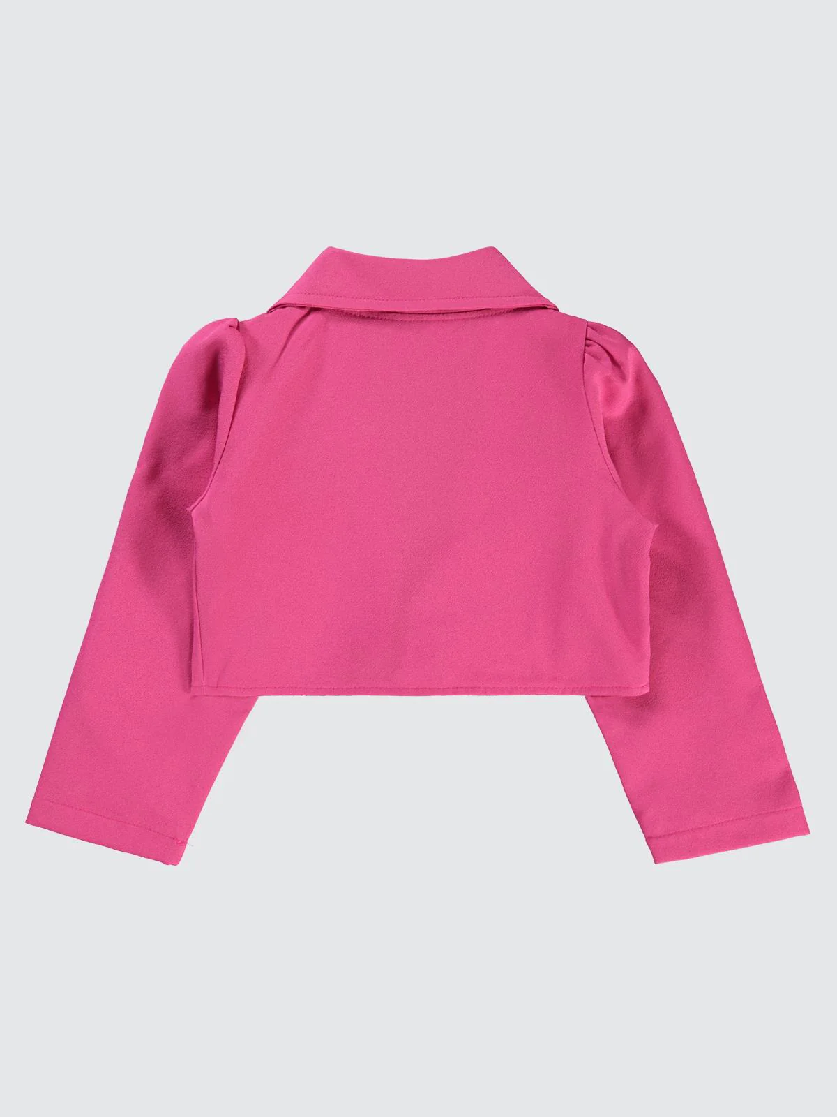 Civil Girls Broşlu 10-13 Yaş Bolero - Fusya - Image 2