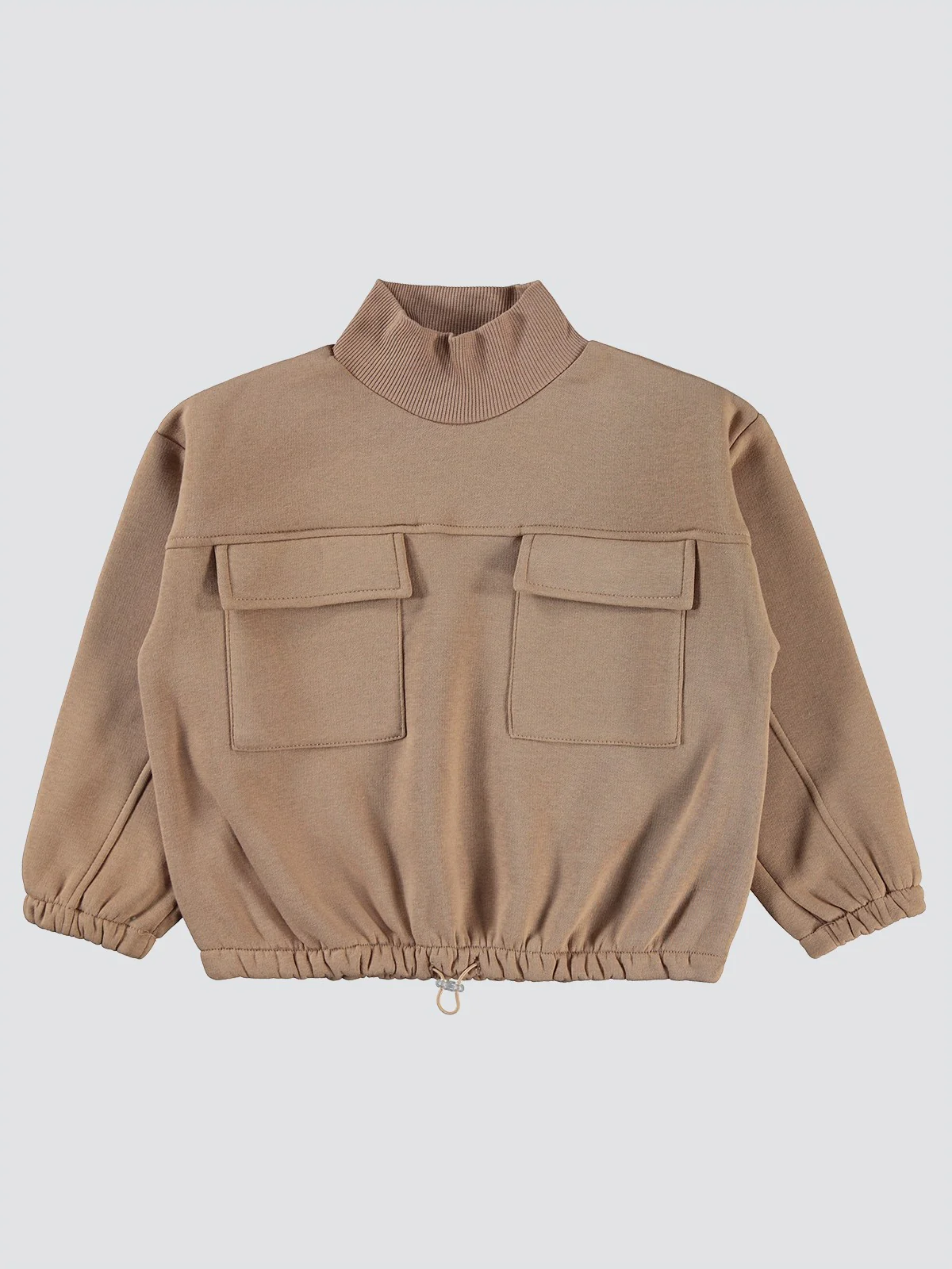 Civil Girls Cepli 10-13 Yaş Sweatshirt - Turuncu - Image 3