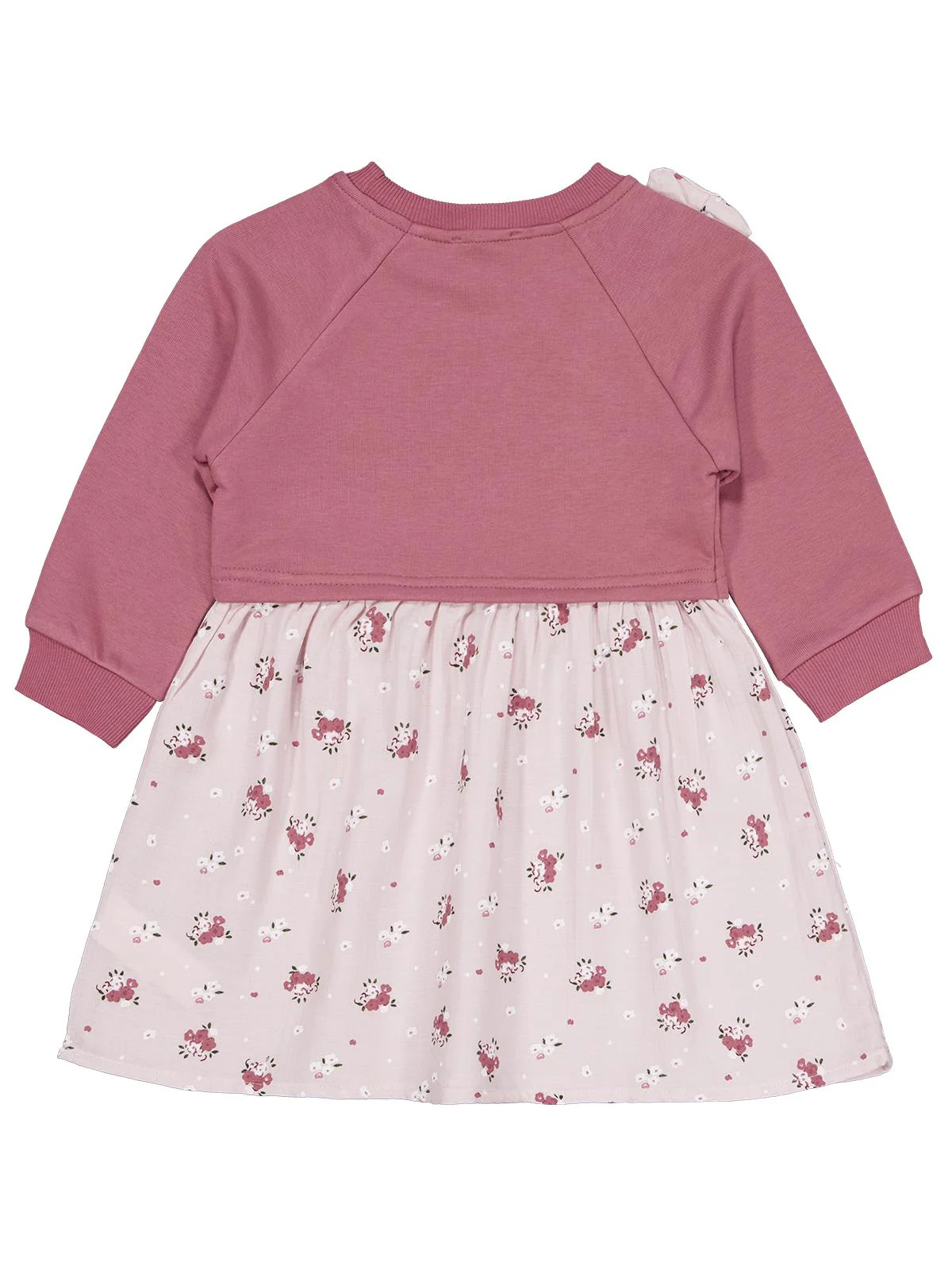Civil Girls Çiçek Desenli 2-5 Yaş Elbise - Pembe - Image 3