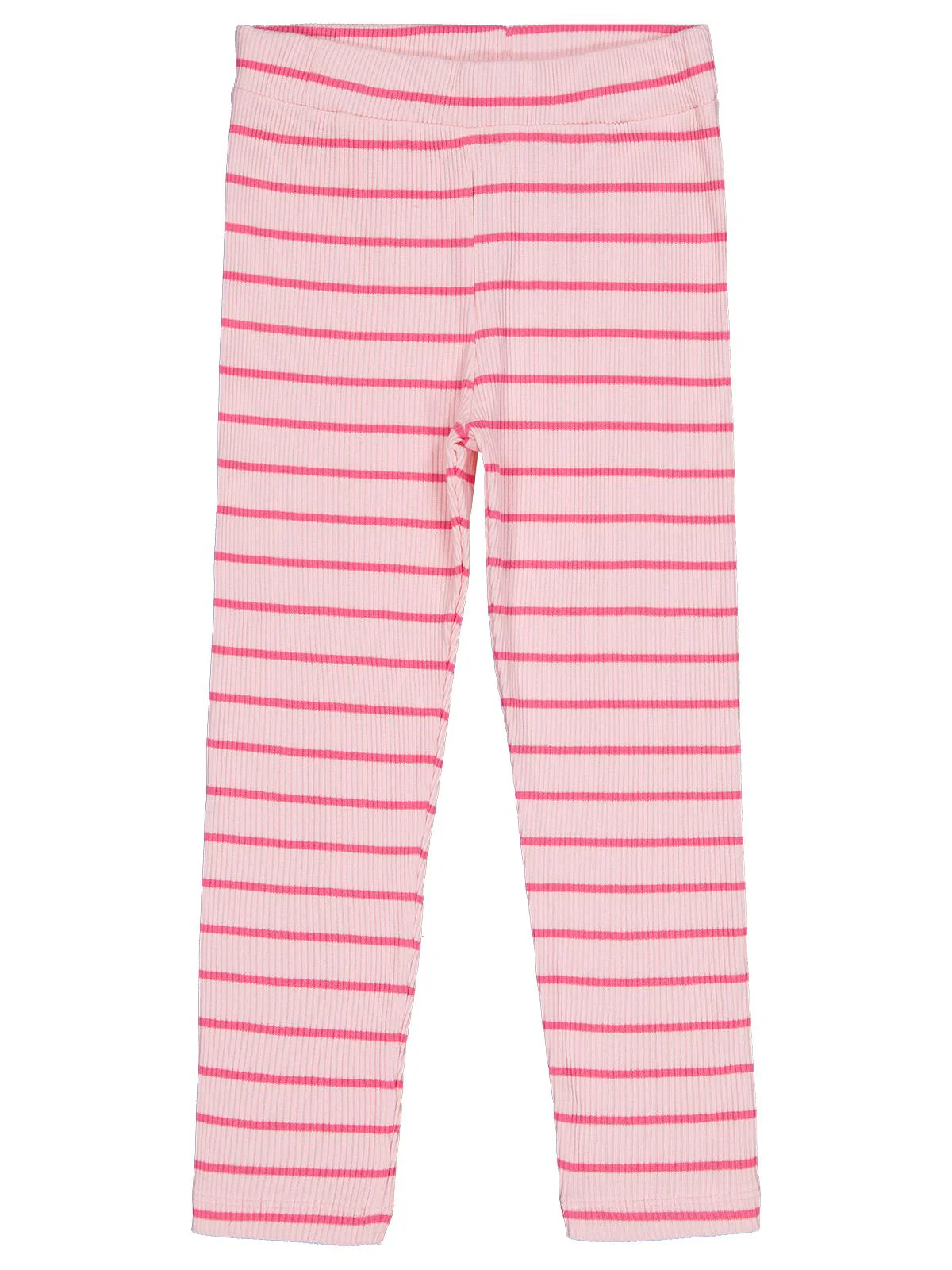 Civil Girls Çizgili 6-9 Yaş Tayt - Pembe - Image 3