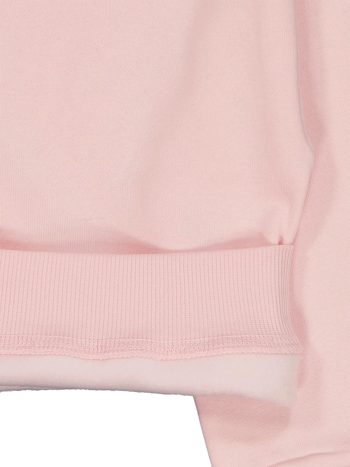 Civil Girls Düz 6-9 Yaş Sweatshirt - Pembe - Image 3