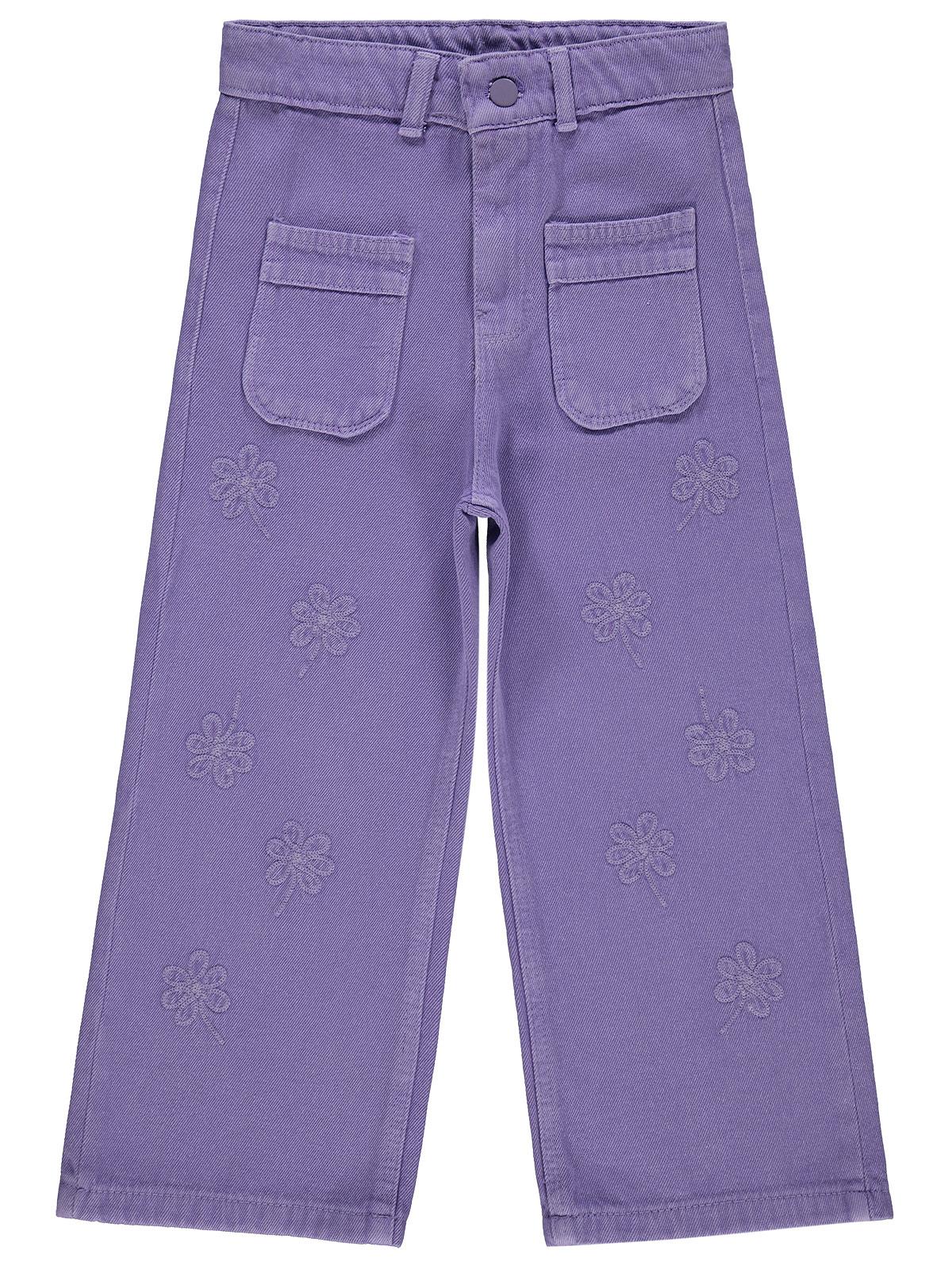 Civil Girls Kız Çocuk Pantolon 6-9 Yaş - Lila - Image 9