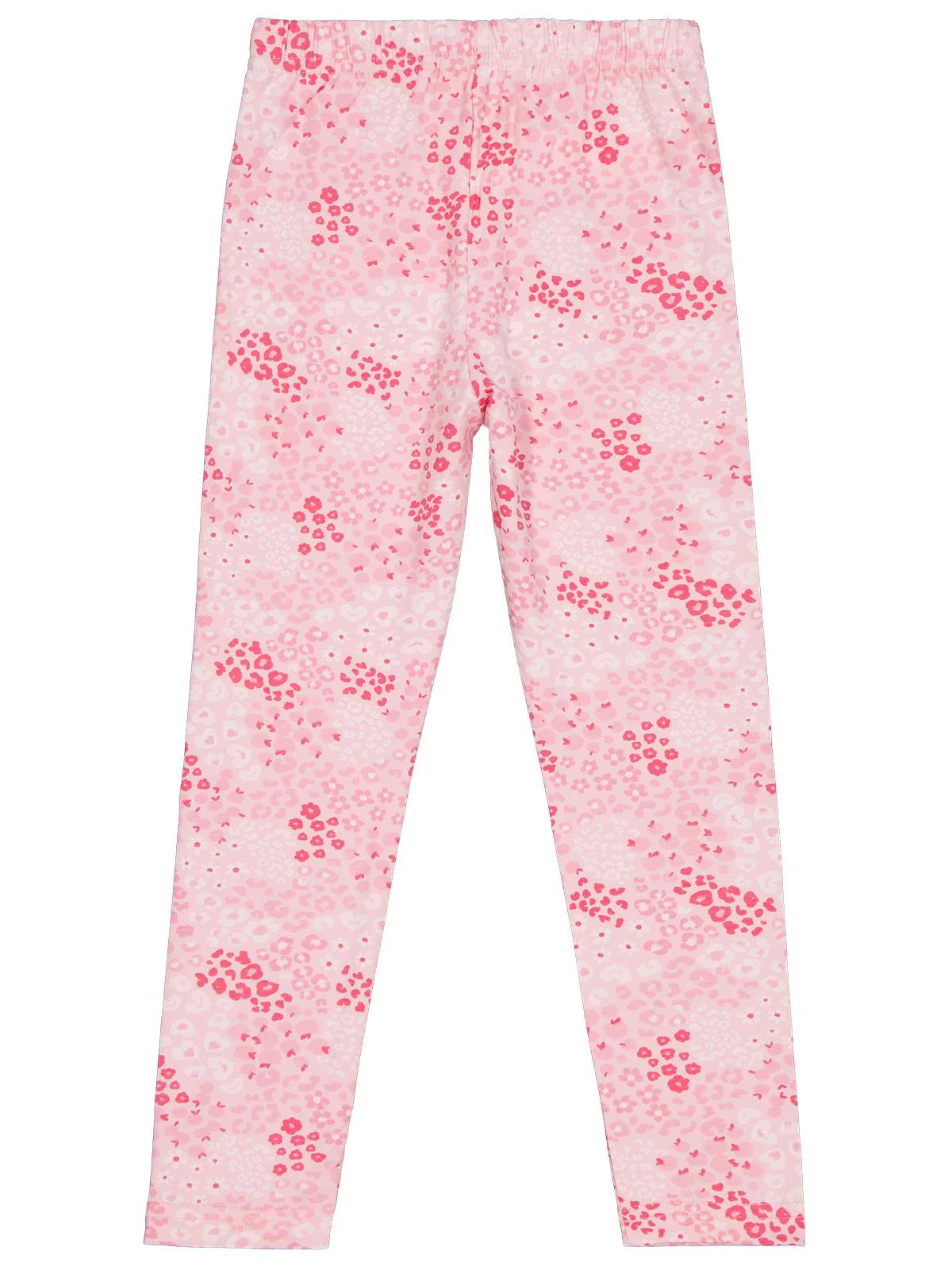 Civil Girls Leopar Baskılı 6-9 Yaş Tayt - Pembe - Image 2