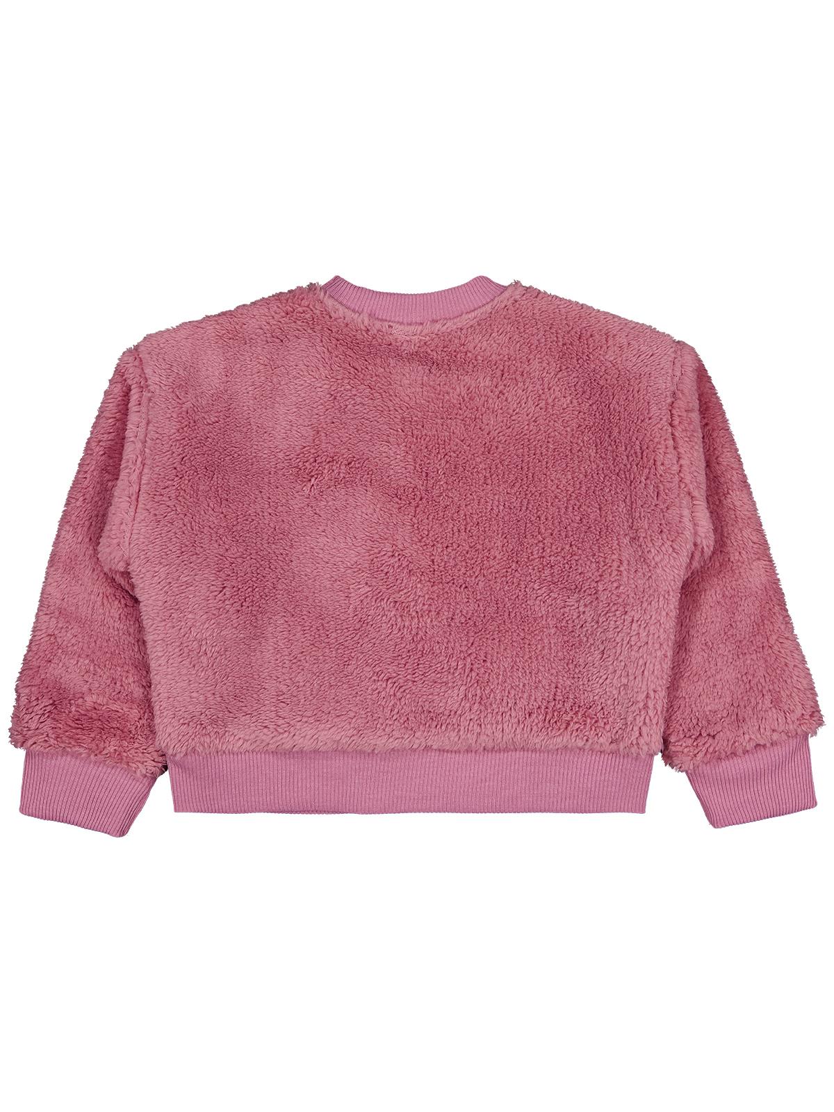Civil Girls Love Nakışlı 2-5 Yaş Sweatshirt - Pembe - Image 2