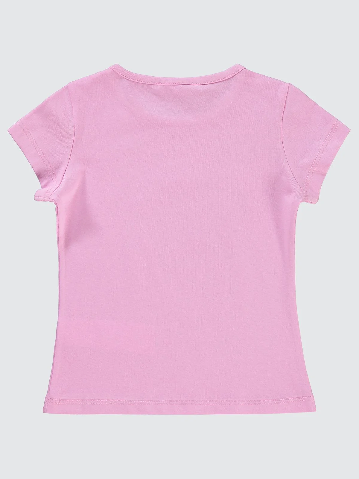 Civil Girls Mantarlar Baskılı 2-5 Yaş Tişört - Pembe - Image 2