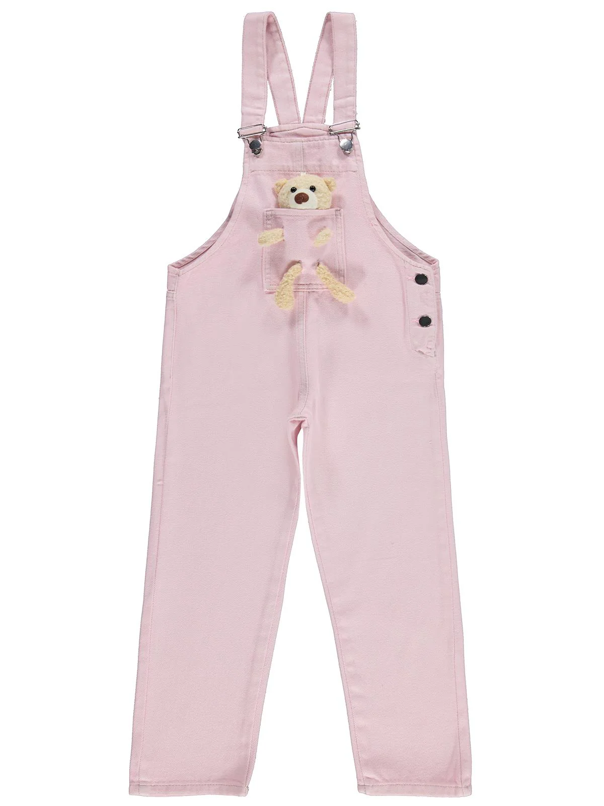 Civil Girls Mobil Ayıcıklı Pantolon Slopet 10-13 Yaş Slopet - Pembe - Image 6
