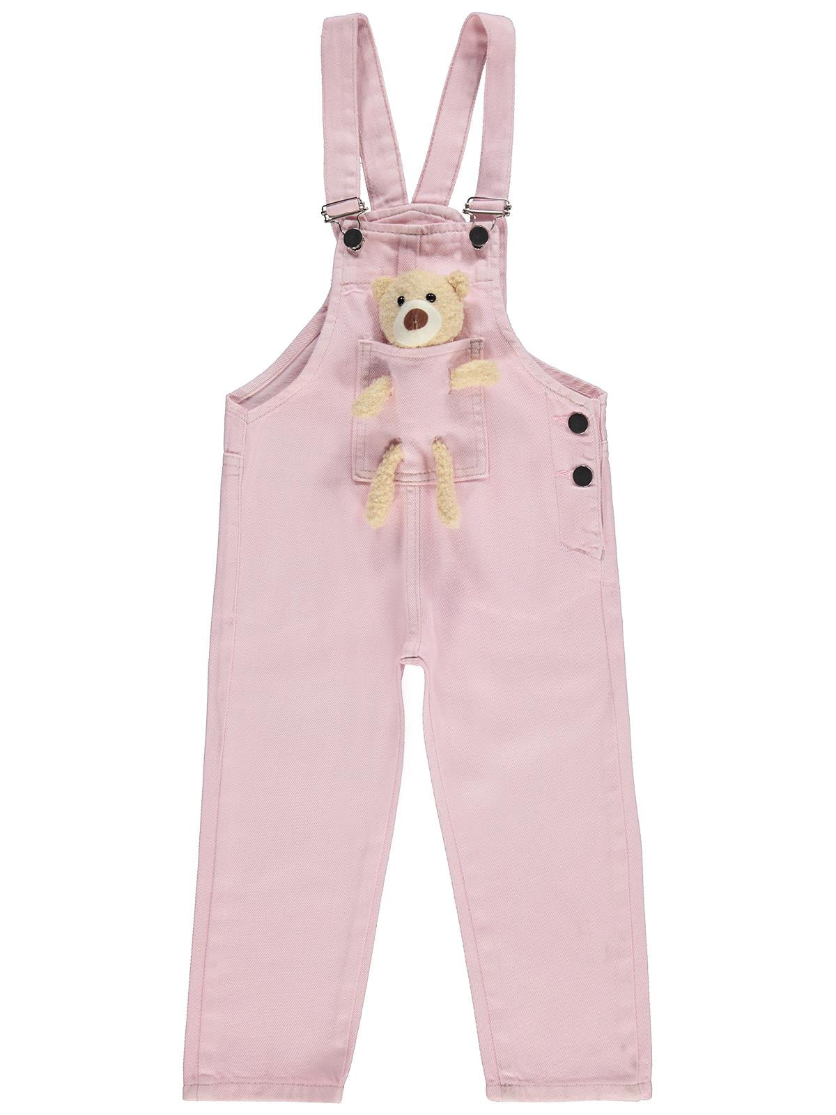Civil Girls Mobil Ayıcıklı Pantolon Slopet 2-5 Yaş Slopet - Pembe - Image 8