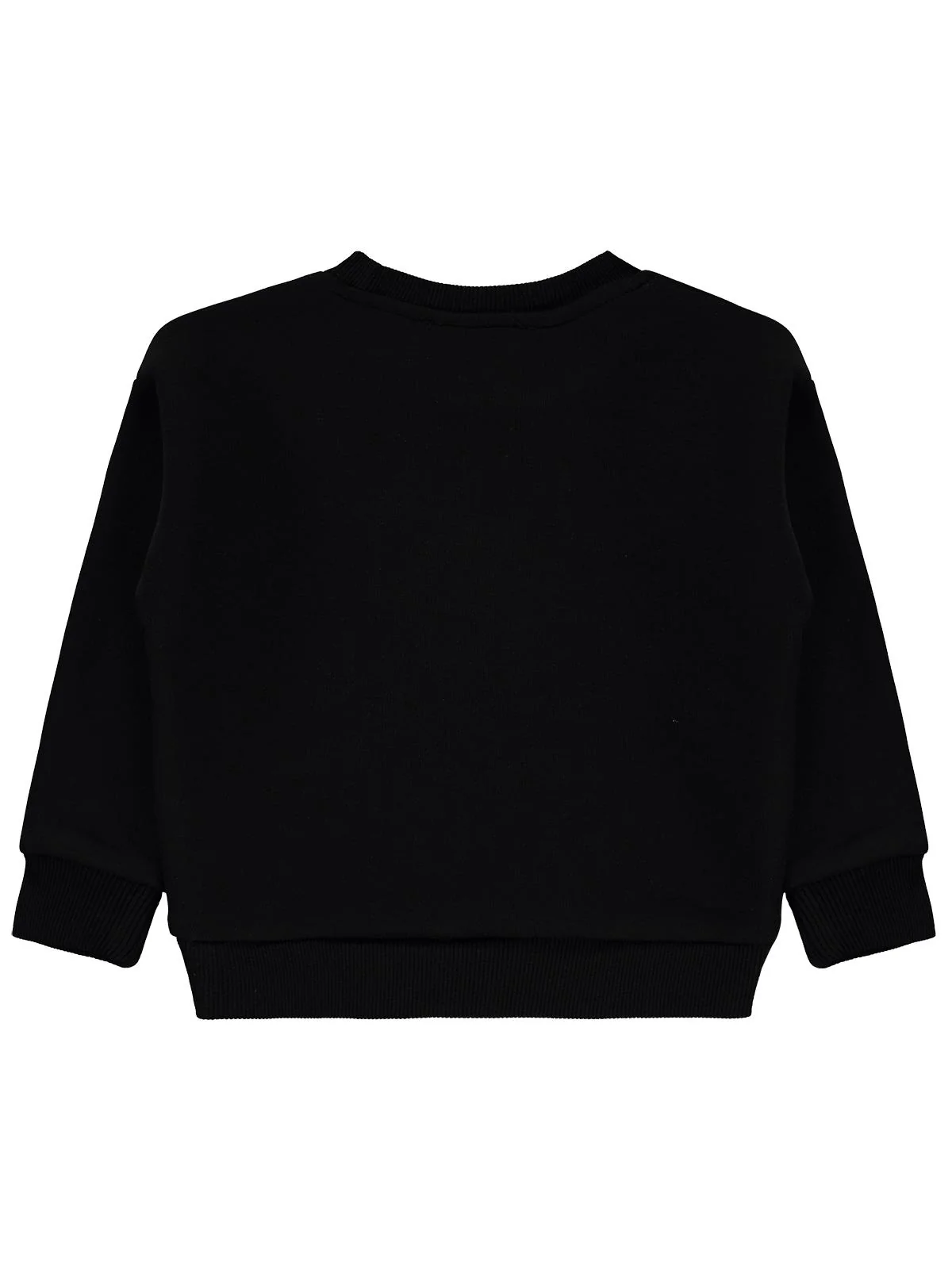 Civil Girls Never Stop Baskılı 2-5 Yaş Sweatshirt - Siyah - Image 4