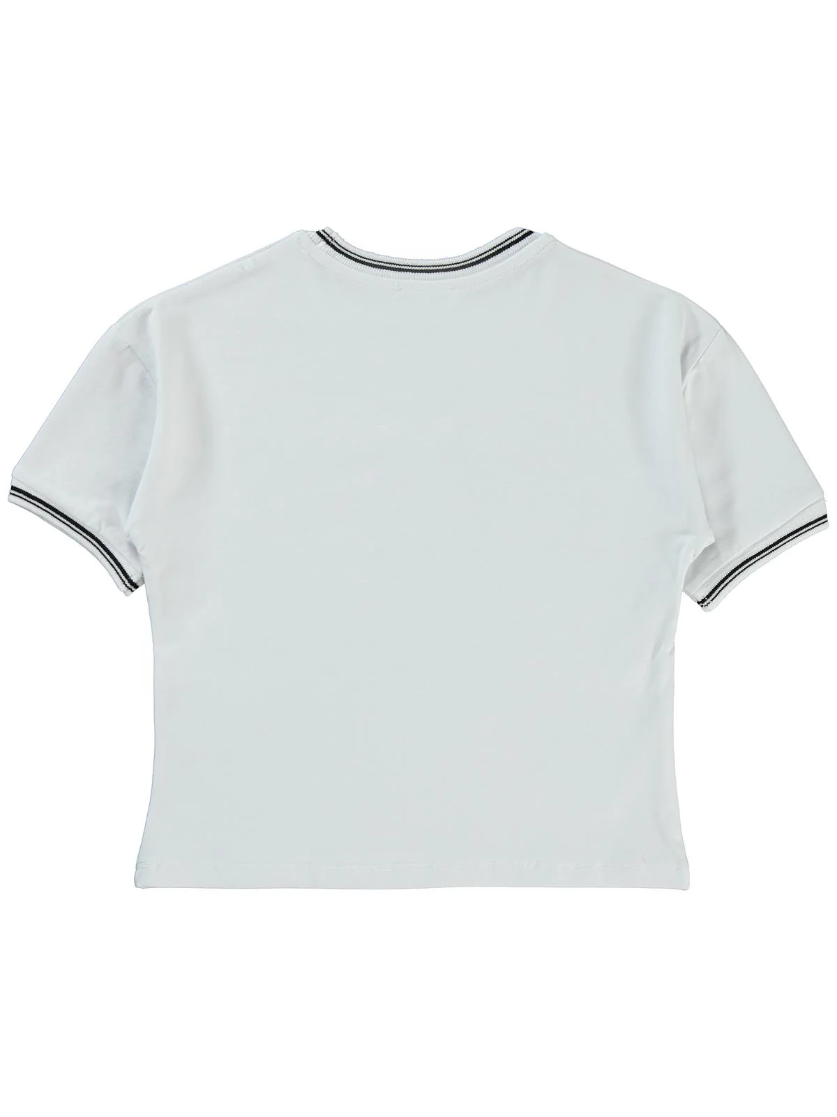 Civil Girls New York Baskılı 6-9 Yaş Tişört - Beyaz - Image 6