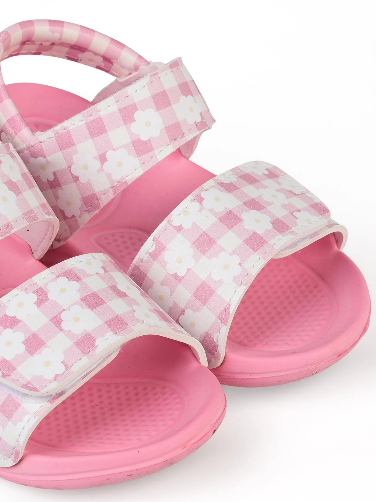 Civil Girls Papatya Baskılı 26-32 Numara Sandalet - Pembe - Image 10