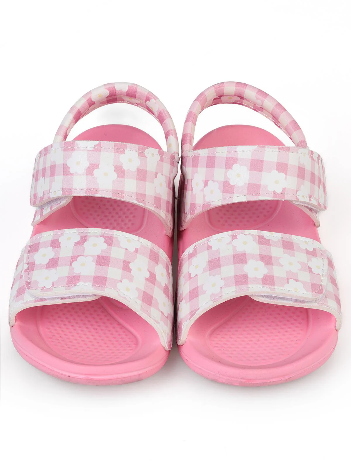 Civil Girls Papatya Baskılı 26-32 Numara Sandalet - Pembe - Image 3