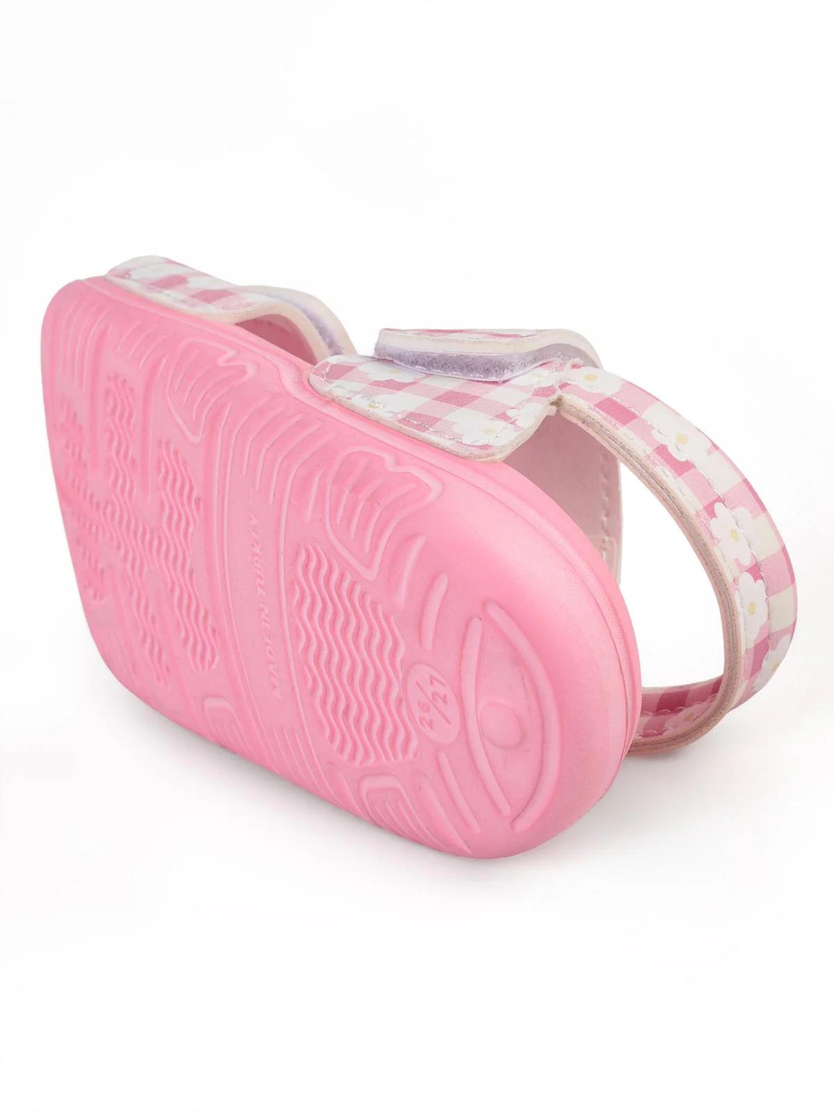 Civil Girls Papatya Baskılı 26-32 Numara Sandalet - Pembe - Image 4