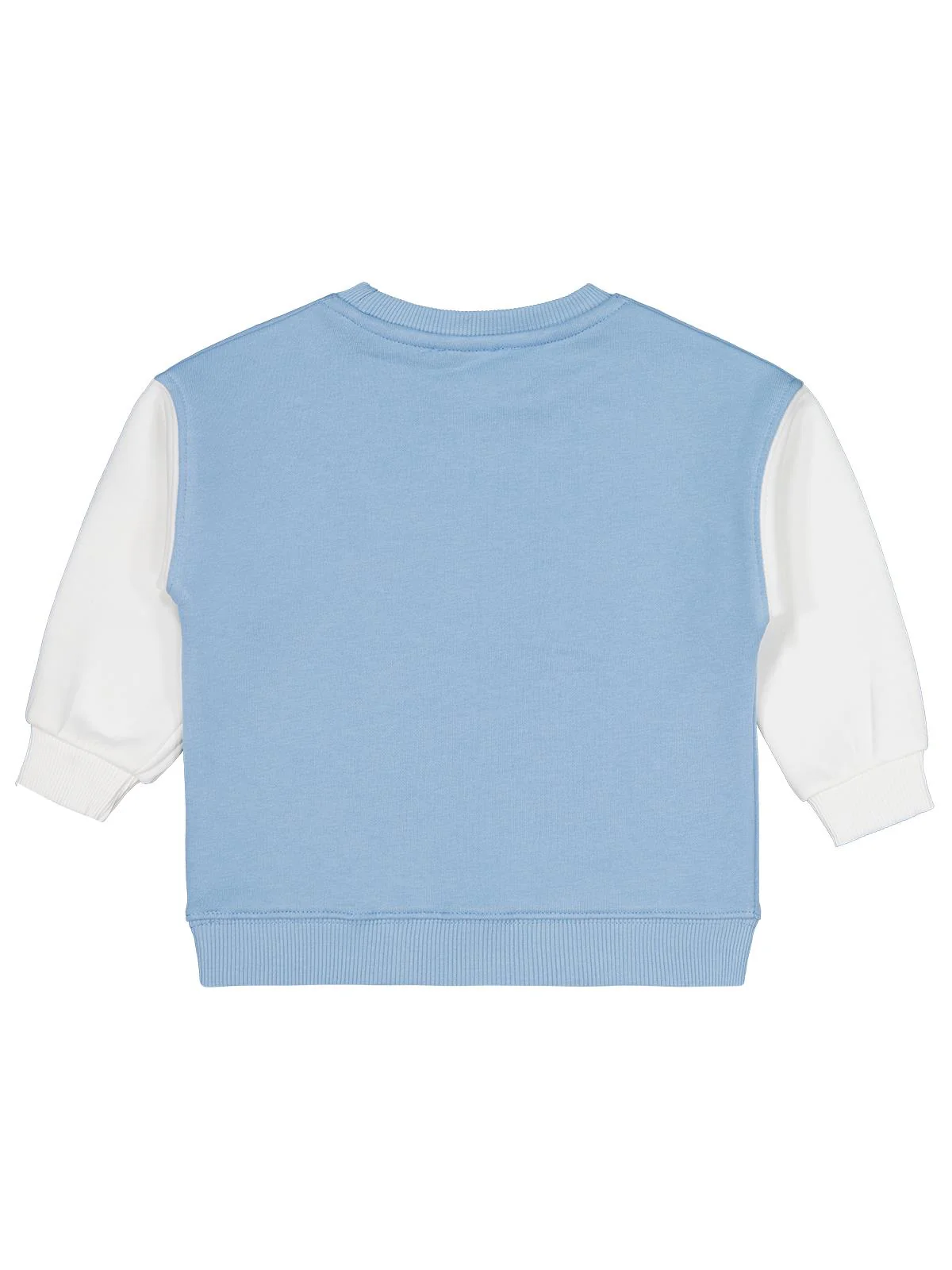 Civil Girls Paris Baskılı 2-5 Yaş Sweatshirt - Mavi - Image 5