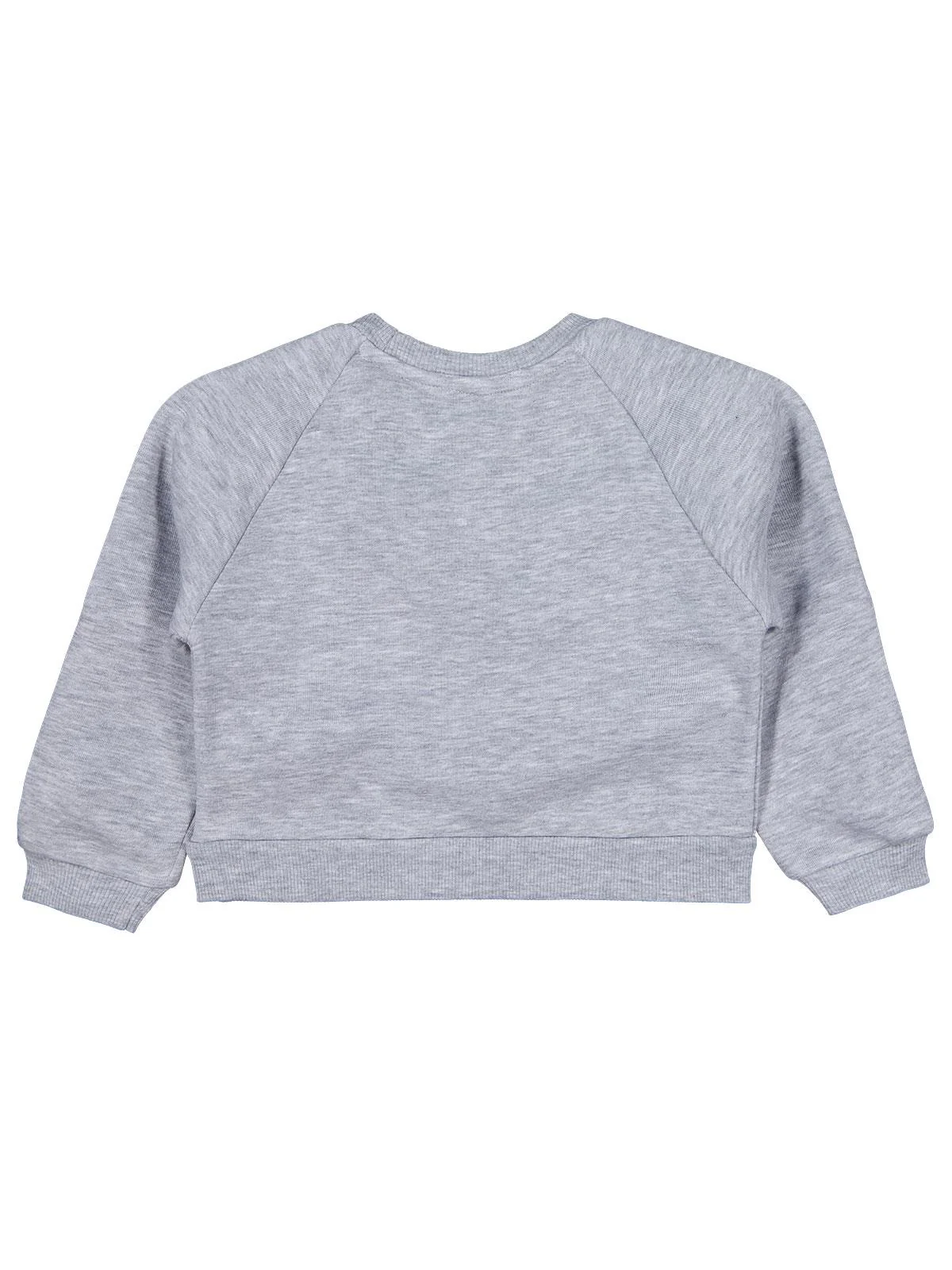 Civil Girls Ponpon Aksesuarlı 2-5 Yaş Sweatshirt - Gri - Image 6